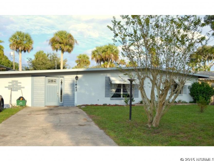 A CLASSIC FIND IN FLORIDA SHORES.  2 BEDROOM 1 BATH HOME IS A MUST SEE!  RECENTLY  ENCLOSED  BACK PORCH TO ADD ADDITIONAL LIVING AREA, RECENTLY ADDED A SCREEN ENCLOSED  MAINTENANCE FREE SALT WATER POOL, TERRAZZO FLOORING, CROWN MOLDING, CARPORT TRANSFORMED INTO AN OFFICE AND LAUNDRY ROOM AREA, NEW A/C INSTALLED 2 YRS AGO, MANY MORE FEATURES TO LIST. DON'T JUST PASS THIS ONE BY.  THIS IS AN AWESOME HOME.  ALL MEASUREMENTS ARE APPROXIMATE. ALL INFORMATION RECORDED IN THE MLS IS INTENDED TO BE ACCURATE BUT CAN NOT BE GUARANTEED. ;Water: City