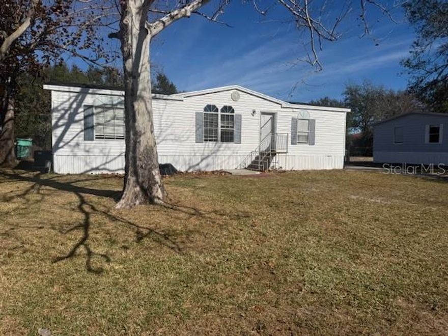 Well-maintained manufactured home situated on owned land with no HOA restrictions.
This property features a spacious lot and includes key upgrades such as a newer roof, newer A/C system, and newer septic system, offering added value and peace of mind.

The interior provides a functional layout with comfortable living space and good natural light. The outdoor area offers room for parking, storage, or future improvements. Conveniently located in Tampa, just minutes from I-75 and US-41, with easy access to major roadways, shopping, and services.

Excellent opportunity for a primary residence or investment. Schedule your showing today.