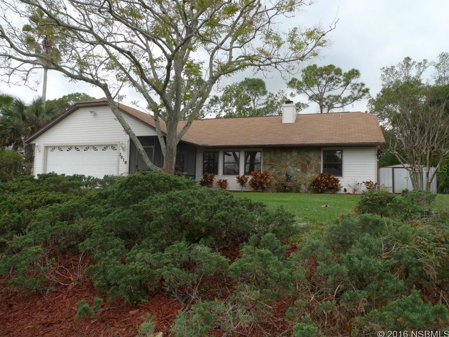 3BR 2 BA split plan, large in ground chlorine free pool.  Remote gas burning fireplace with oak finished mantle.  Inside laundry room. Insulated tinted windows.  extra 12" insulation in attic.  3 zone irrigation with well.  New on demand hot water heater.  Fairly new 16 sear heat pump inside and out.  Hard wired security system.  Built in wall safe.  Blinds stay (not curtains). A/C unit in garage. Fenced back yard. Zone X. ;Water: City