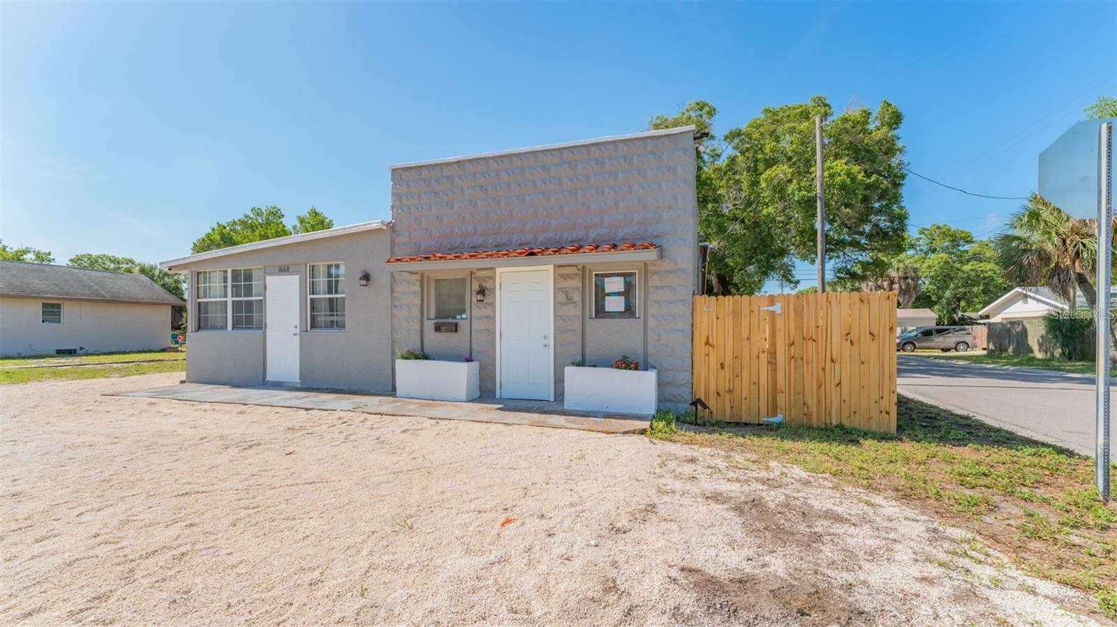 Exceptional multi-family opportunity! This property features two detached structures on one lot. The front house offers 2 bedrooms, 1 bathroom, plus a dedicated office, while the second structure is a versatile two-story one-bedroom house with a garage downstairs. Both residences have been thoughtfully renovated with new electrical, new HVAC systems, and updates that meet all 4-point inspection standards.
Located in a non-flood zone and unaffected by recent hurricanes or flooding, this property ensures peace of mind for both investors and tenants. Currently leased with strong rental history, there’s still room to increase rents and maximize cash flow.
The real value lies in the zoning—designated Multi-Family (10 units or less), providing tremendous potential for future development or expansion. Whether you’re seeking a turn-key income property or a long-term investment with development upside, this is an opportunity you won’t want to miss!