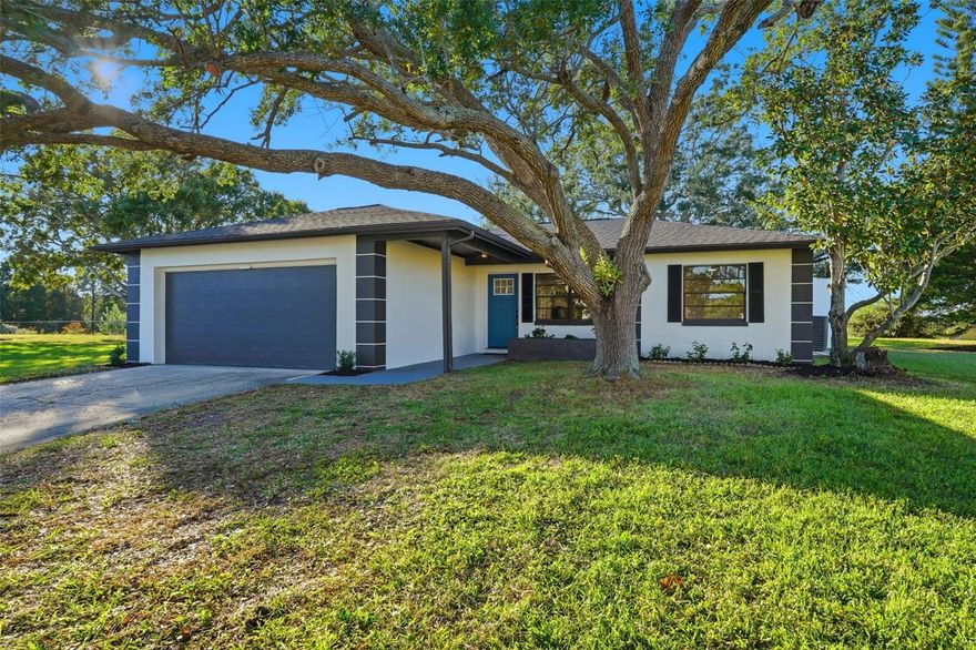 Fully Renovated 2 Bedroom, 2 Bath, 2-Car Garage Home in Pinellas Park – No Rear Neighbors and Pond View!

Welcome to this beautifully updated 2-bedroom, 2-bathroom home with 2-car garage, located on a quiet cul-de-sac in a peaceful Pinellas Park neighborhood. Sitting on a deep lot with approximately 125 feet of backyard footage, this property offers a serene pond view and no rear neighbors, perfect for enjoying peaceful mornings or entertaining in your spacious outdoor area.

Step inside to find a completely renovated interior featuring a new roof, newer A/C, luxury vinyl flooring throughout, fresh paint inside and out, and upgraded lighting. The kitchen has been fully redesigned with real wood shaker cabinets (plywood construction), soft-close doors and dovetail drawers, quartz countertops, a modern glass herringbone backsplash, and stainless steel appliances. Both bathrooms have been updated with high-end finishes, new vanities quartz counters, and modern fixtures, providing a fresh and stylish look throughout.

Enjoy the convenience of a split floor plan, a large living area, and indoor laundry. With its prime location near shopping, dining, beaches, and entertainment, this move-in-ready home perfectly combines comfort, privacy, and modern design.

Schedule your private showing today!