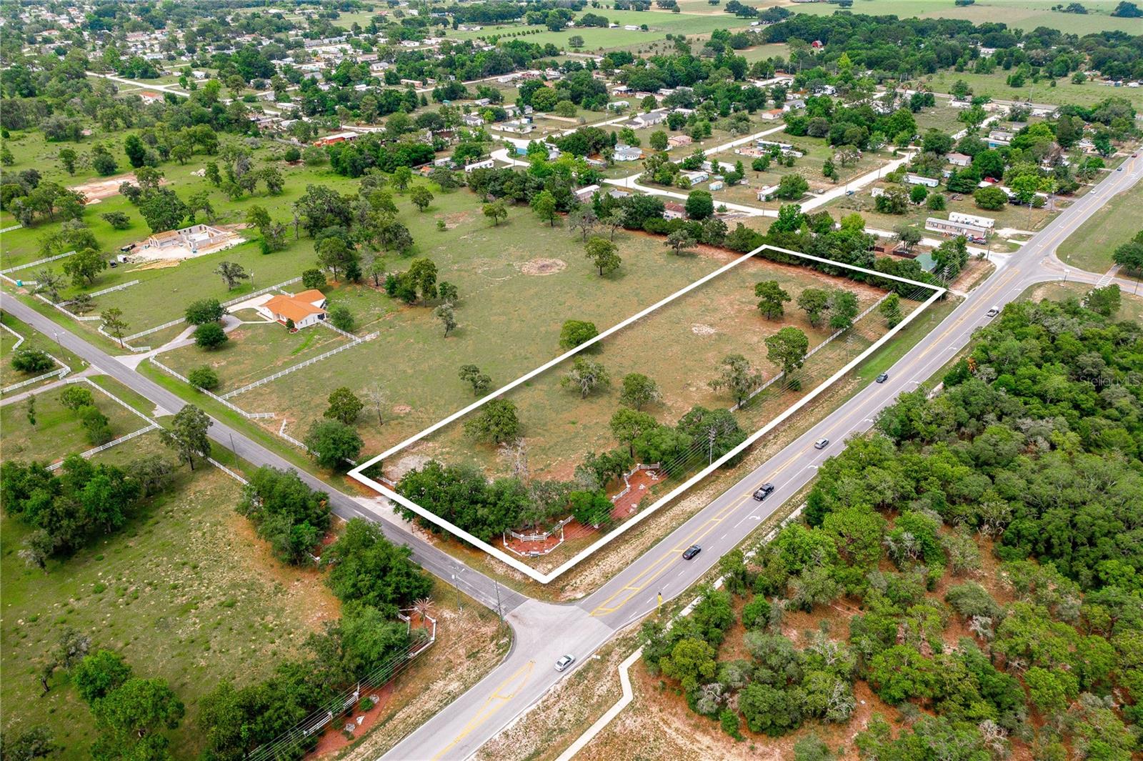 Oakwood Estates Oversized Homesite - This 3.6 Acre Homesite includes Front & Side Vinyl Fencing, Concrete Slab and a .72 Acre Front & Side Easement w/Entry Features that are maintained by the HOA - See attached Easement Agreement for Details. Oakwood Estates is a Deed Restricted Community consisting of 24 Estate Size Tracts (2.5+ Acres), for Site Built Homes Only. These Homesites are Mostly Cleared & Spotted w/Gorgeous Oak Trees, Located on a Paved Road and Minutes to The Suncoast Trail for Hiking/Biking, Schools, Shopping, Restaurants, Medical & The Suncoast Parkway for Easy commute to Tampa/St Pete Areas. Deed Restrictions Allow Horses, Cows & Chickens - Possible Private Financing w/Large Down Payment - Call for more Details!