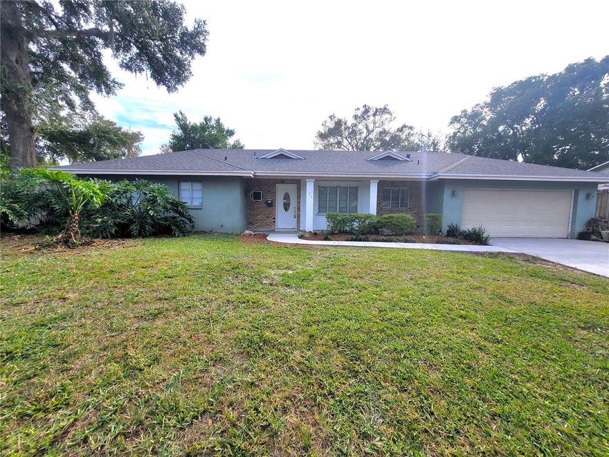 NOW READY!! 3/2/2 single family home in Maitland. Great older home that has a newer modern kitchen with stainless steel appliances and granite counter tops. Mostly ivory terrazzo flooring with tile in kitchen and baths and wood in family room. Features a foyer, dining room open to kitchen, formal living area, and family room with wood burning fireplace with two sliders out to the large screened in patio and fenced in backyard. Down the foyer's hallway you will find a guest hall bath with a newer vanity and marble countertop and mirror, and tub/shower combo; two smaller bedrooms and the master suite that will fit a king size bed and small private bathroom with newer sink and mirror and adorable step in shower with built in seat. 6' privacy fenced. Pet(s) considered with approval and additional deposit(s). This home also has a 2 car garage with workshop and storage area and separate utility room with full size washer/dryer hookups. New driveway just installed as well as freshly painted interior! Please review qualifications before contacting us for a showing. 620+ credit scores; 3x the rent a month in stable combined income; at least 2 years of rental and job history; pass a background check.