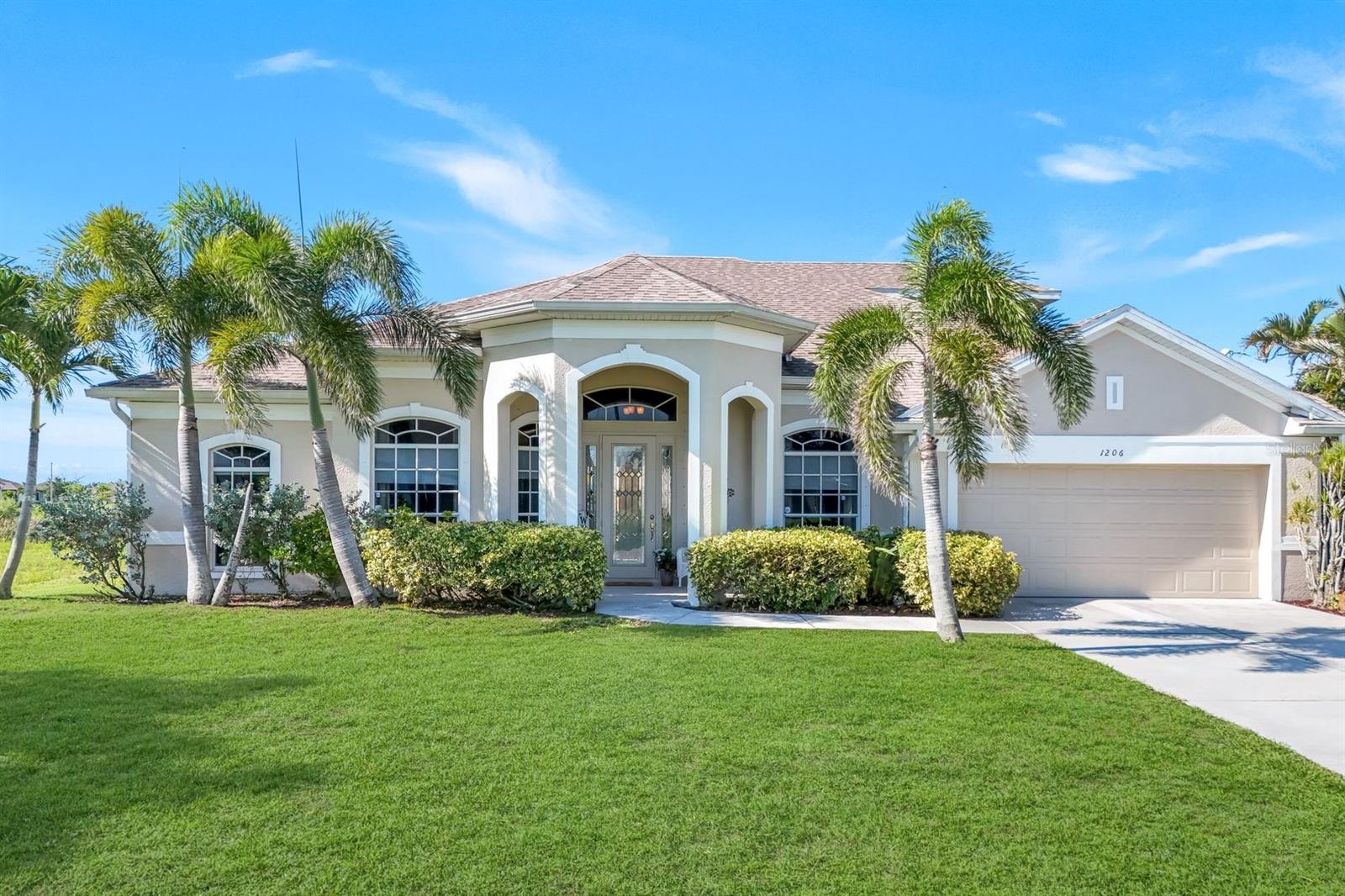 Spacious 4-Bedroom David Weekley Pool Home with Wide Canal Views – NW Cape Coral
Welcome to this beautifully designed two-story David Weekley home located in the desirable northwest of Cape Coral. With 4 bedrooms, 3 full baths, and 3,090 square feet of living space, this home offers exceptional flexibility and comfort — perfect for families, multi-generational living, or those who love to entertain.
The main level features the primary suite, offering convenience and privacy, along with two additional bedrooms, a formal living and dining room, and a generously sized great room that flows seamlessly into a large kitchen with center island, breakfast bar, pantry, and adjacent breakfast room. A cozy sitting area provides yet another spot to relax or gather.
Upstairs, you’ll find a truly impressive space — an enormous suite with a full bath and dedicated study/work area. Whether used as a guest or in-law suite, a private teen retreat, or a game room, the possibilities are endless.
Step outside to your private pool and expansive patio, featuring multiple seating and dining areas — all overlooking a wide freshwater canal and scenic basin. It’s the perfect backdrop for sunset dinners, quiet mornings, or weekend gatherings.
Additional highlights include a newer roof (2020), split bedroom layout, and a peaceful setting in a growing neighborhood with easy access to schools, shopping, and dining. The home is priced to reflect the opportunity to update flooring and paint to your taste.
If you’re looking for space, style, and serenity in Cape Coral, this home checks every box.