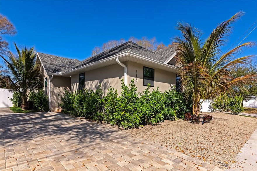 This beautifully restored estate is located in the highly sought-after Historic River District at 316 27th St W in Bradenton. The property features a main residence with three bedrooms and two bathrooms, along with a fully detached two-bedroom, one-bathroom mother-in-law suite or ADU. Every area of this home has been meticulously upgraded with luxury finishes and thoughtful design choices.
The main home showcases wide-plank European laminate flooring that creates a seamless and elegant flow throughout the interior. The kitchen has been fully renovated with new quartz countertops, solid wood cabinetry, designer hardware, and high-end lighting fixtures. All appliances in both living spaces are brand-new stainless steel selections that elevate the functionality and appearance of each kitchen.
Both homes include spa-inspired bathrooms designed with all-new tile, brass plumbing fixtures, and modern, elegant details that deliver a serene and elevated experience. Major systems such as the roof, HVAC, and water heater have all been recently replaced to ensure long-term comfort and efficiency.
The outdoor area is equally impressive, featuring a sparkling pool and a welcoming fire pit that together create an ideal space for relaxation and entertaining. This property is located in the heart of Bradenton, offering a rare opportunity to build equity or generate rental income. The land is zoned for multifamily use, allowing for two to nine units and opening the door to a wide range of potential options.
This location is just minutes from the pristine sunny and sandy beaches of Anna Maria Island, making it a perfect blend of luxury living, investment opportunity, and the Florida lifestyle.