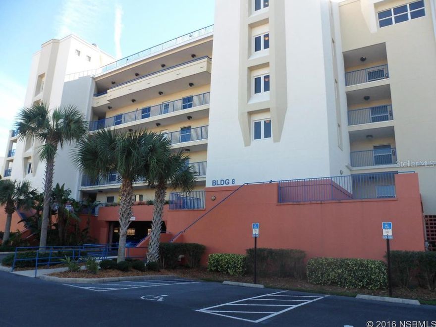 Fabulous 3BR/2BA corner unit close to the clubhouse, pool, tennis courts & private walkway to the car free beach. Ocean Walk is one of the newest condo developments in New Smyrna Beach & features great amenities! Located on the 3rd floor & very close to one of the two clubhouses with pool, spa, fitness, tennis, shuffleboard & the deeded walkway to the beach. This open area + 2 spacious balconies to feel the breeze & enjoy the sunrises & sunsets over a sparkling pond. Gourmet kitchen has tons of cabinets & a large pantry. Dining room light fixture & MBR fan will be replaced. Underground parking, storage area, lots of closets & a large laundry area make this condo large enough to use as a primary residence or beach getaway. The other clubhouse also has a pool, firepit, kitchen, fitness center & a theatre room. See attached floor plan & site plan. ;LocationDescription: Condo ;Water: City