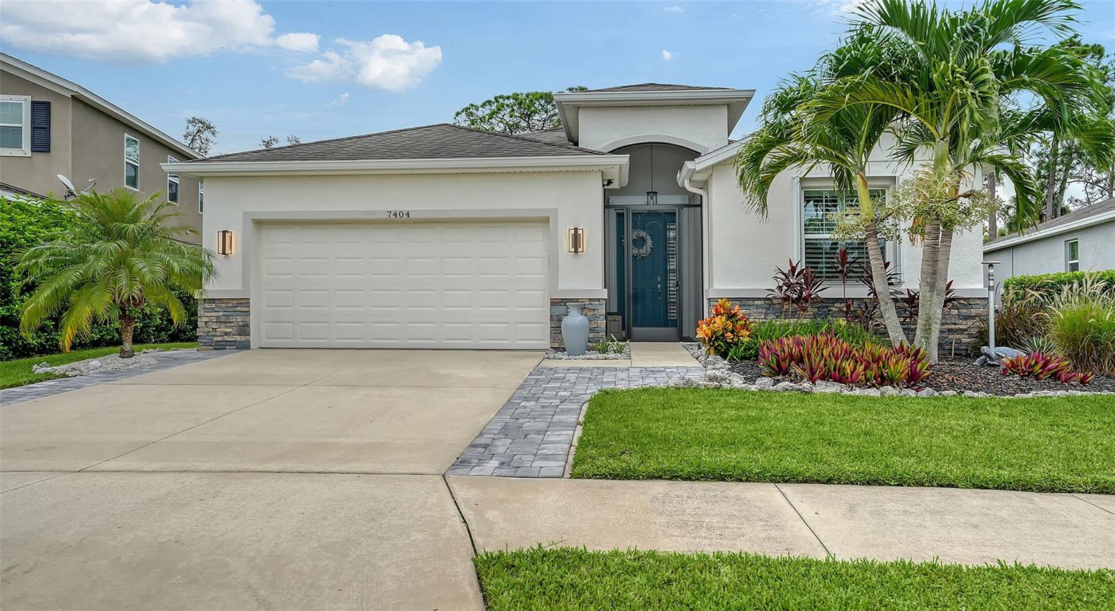 Brand New Listing! Every Buyer's Dream Home is awaiting a new owner. Absolutely stunning masterpiece features Three Full Bedrooms, Two and One Half Baths Plus double glass entry doors into the additional Den or Home Office. The open floor plan creates a spacious and airy atmosphere which is enhanced by abundant natural light flowing through the home via uniquely positioned solar ceiling tubes.
The welcoming, open Kitchen-Family Room is just delightful and packed with enviable upgrades. There is plenty of room for counter height seating in addition to a dining area incorporated into the living and kitchen areas. Sliding glass doors lead you onto the amazingly enormous screened lanai with brick pavers offering a huge and private outdoor living space, perfect for relaxing or entertaining. There is an outdoor shower and more than ample room for a pool or spa, all overlooking a gorgeous landscaped preserve. The views are captivating and provide a serene and private oasis.
The home boasts gleaming wood-look ceramic tiling throughout, providing a clean, modern aesthetic enhancement. Ample closet space with built-in storage solutions ensures optimal organization. This well-maintained and pristine residence presents an ideal living environment. For added protection, the home is equipped with Hurricane Accordion Shutters, plantation shutters, Double Pane Low-E tilt windows, radiant barrier in the roof plus extra insulation. Numerous Upgrades unique to this home include 42” staggered shaker cabinets with soft closures, Reverse Osmosis water filtration system in the kitchen, beautiful stainless appliances, designer fixtures throughout and ample appointments are just some of the special features awaiting a new owner. Each time you enter your new home, a beautiful expanded Paver Driveway greets you featuring lush, creative landscaping and to top off this extensive list you will be pleasantly surprised to find a large, Two Car Garage loaded with custom flooring, cabinetry, storage and utility sink. There is a three page attachment provided with recent upgrades and enhancements for you to review.
This fabulous home is a treasure for the discerning buyers looking for 3 dedicated Bedrooms and an Office with affordability, stability and accessibility to major roadways, shopping and proximity to amenities and resources. This intimate 57 home neighborhood is located on a quiet circular street with a dog park and boasts VERY LOW HOA fees. The convenient proximity to the newly constructed 44th Avenue connects Lakewood Ranch with the pristine sandy beaches of the Gulf of Mexico, providing seamless east-west connectivity. Welcome to your New Home!