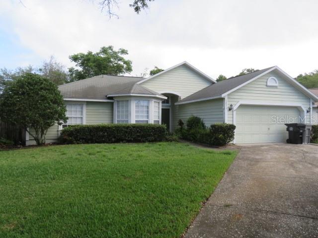 Get Ready To Create Memories In This Fantastic Home! You can't help but smile when you enter this lovely 3 bedroom 2 bath home located on a quiet cul-de-sac. New Paint thru out the house New carpet of all three bedrooms new stove installed. Inside you will find tile floors in the living-dining combo, laundry room and carpet in all bedrooms, Ceramic tile in kitchen breakfast nook and baths. sliding doors that lead to the back patio and yard. Relax at the end of the day on the screen back patio as you watch the family enjoy their outdoor activities in the fenced yard. And don't worry about lawn care-it is included with the rent! This is the home you've been waiting for in a community that also offers a pool, tennis courts, a playground, a park and access to Blue Lake!