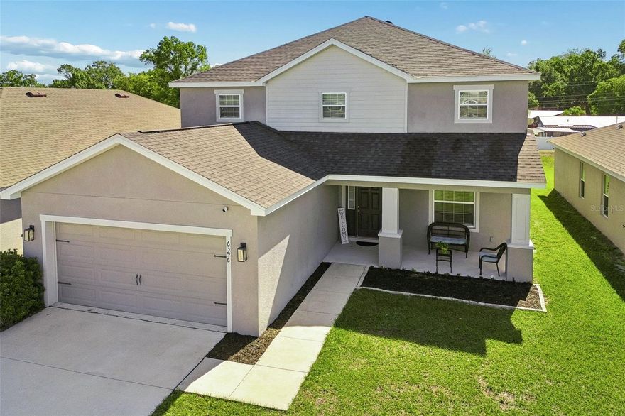 Welcome to one of the most desirable homes in the neighborhood—this stunning 5-bedroom, 3.5-bathroom two-story residence is among the largest floor plans available and one of only a limited number of two-story homes in the entire community.

Built in 2021, this modern home offers the perfect blend of space, functionality, and style. The thoughtfully designed layout features a spacious primary suite conveniently located on the first floor, providing privacy and ease of living. Upstairs, you’ll find four additional bedrooms along with two versatile flex spaces—ideal for a home office, media room, playroom, or fitness area.

At the front of the home, a formal dining room creates an inviting space for gatherings and entertaining, while the open-concept living areas showcase contemporary finishes and modern upgrades throughout.

Additional highlights include a 2-car garage with a practical mudroom entry, offering everyday convenience and organization.

With its rare size, newer construction, minimal HOA, and flexible living spaces, this home truly stands out as a unique opportunity in a neighborhood with limited supply. Get it before its gone!