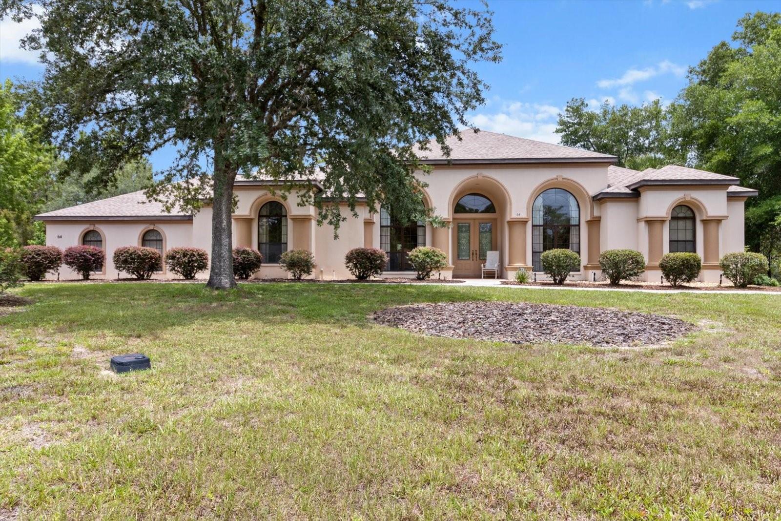 Beautifully Maintained 3 Bed, 3 Bath, 3 Car Garage Home on an Expansive .69-Acre Double Lot with a BRAND NEW in-ground Gunite Pool in Cypress Village. High and dry and NOT in a Flood Zone. Welcome to this meticulously cared for 2005 home, ideally situated on a beautifully landscaped .69-acre lot in the desirable Cypress Village of Sugarmill Woods. Offering 3 bedrooms, 3 bathrooms, and a home office, this residence blends comfort, functionality, and timeless style. Step inside and be greeted by 14’ ceilings with elegant double crown molding and a view of the stunning new 2024 pool—perfectly framed by pocket sliding doors for seamless indoor/outdoor living. The open-concept kitchen features a center island and flows effortlessly into the spacious family room, making it ideal for everyday living and entertaining. Outside, enjoy your private backyard oasis—perfect for morning coffee or sunset relaxation overlooking the serene landscape and pool. Key Features: 2024 Newly Constructed Pool with Screened Enclosure, New Roof Installed November 2022, Well for Irrigation, Centrally Monitored, Hardwired Security Alarm System, Central Vacuum System Located just minutes from the Suncoast Parkway, offering an easy commute to Tampa while enjoying the peace and privacy of one of Citrus County’s most sought-after communities. This is more than a home—it’s a lifestyle. Don’t miss your opportunity to make this exceptional property yours!