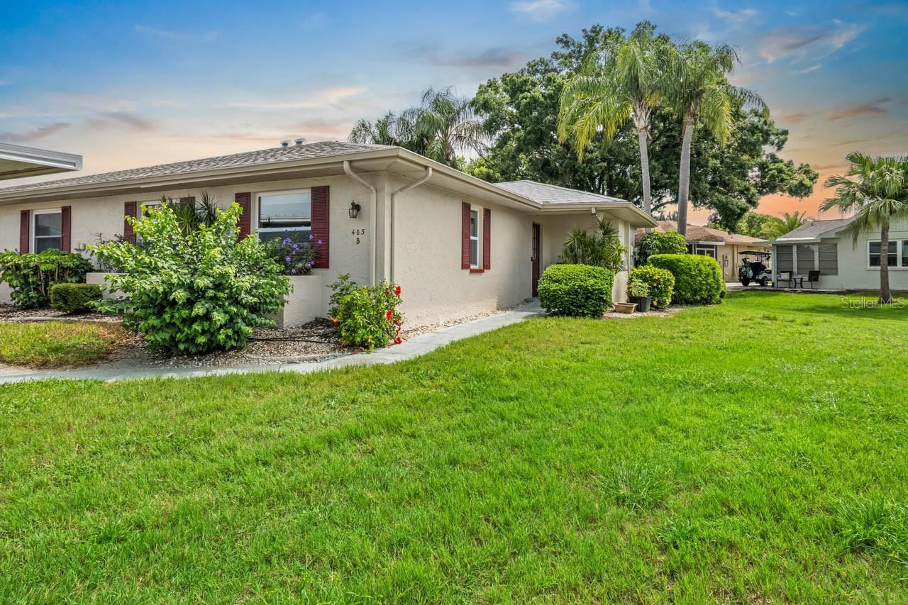 ****MOTIVATED SELLER**** Bring your buyers to this turnkey 2-Bedroom, 2-Bathroom Home in Kings Point. Nestled in a quiet cul-de-sac within the sought-after Kings Point community, this beautifully updated 2-bedroom, 2-bathroom home offers a perfect blend of modern comforts and low-maintenance living. Surrounded by privacy landscaping in the backyard, you'll enjoy the serenity and security of this active 55+ community.
Step inside through a welcoming covered patio into a bright and airy great room, where natural light pours in from two sets of sliding glass doors. The open-concept space features modern coastal colors, waterproof luxury vinyl plank flooring, and ceiling fans for added comfort.
The kitchen is a true highlight, offering a breakfast bar with an arched pass-through to the living area, creating a seamless flow throughout the home. Wood counters, recessed lighting, and plenty of cabinetry make this space both functional and stylish.
The spacious primary suite is a true retreat, complete with a walk-in closet and an en suite bath featuring extended height cabinets and sleek quartz countertops for a touch of luxury.
Enjoy the outdoors on the covered and screened-in patio overlooking lush conservation vegetation, providing a peaceful and private backdrop. Additionally, there's a covered carport just steps from the front door and convenient golf cart parking behind the home—ideal for exploring the vibrant Kings Point community, where everything is just a short ride away. Home is sold furnished and golf cart can be included with acceptable offer. The all-inclusive condo fee covers use of amenities, security, exterior maintenance, grounds maintenance, cable, internet and water.
Located in the gated community of King's Point, a maintenance free community, with several state of the art facilities including swimming pools, tennis and pickleball courts, art and multipurpose rooms, fitness centers, library, cafes, sports pub, demonstration kitchen, and over 200 community clubs and activities including arts and technology. Kings Point has it all and is in Sun City Center where you can access shopping, restaurants, banks, churches and more with your golf cart. Located just off I-75, it's a convenient drive to famous gulf beaches in Sarasota or St Pete, 3 different airports, downtown Tampa and the port for cruises, concert venues and 3 major league sports teams.
This turnkey home is ready for you to move in and start enjoying the active lifestyle that Kings Point and Sun City Center offers
