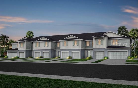 Under Construction. Discover Sunrise Estates, Space Coast's newest community featuring single-family residences and spacious townhomes. Located in West Melbourne off 192 and St. Johns Heritage Parkway approximately 1 mile from I-95 offering easy access to Orlando and Brevard County. Enjoy the privacy of a gated community with a resort-style pool and cabana. Positioned in an ideal location with NO CDD fees and minutes to local shopping and dining. You'll love coming home - Now Selling with 2 Models Open Daily!
Discover the perfect blend of convenience and luxury in this move-in ready Springdale two-story townhome by Pulte. Every detail has been thoughtfully crafted to elevate your lifestyle, with designer touches that make your home feel both stylish and sophisticated. This interior-unit townhome offers 3 spacious bedrooms, 2 full bathrooms, a powder room, and a single-car garage, complemented by a covered lanai. The open-concept first floor is perfect for modern living, with a gourmet kitchen featuring Lagoon quartz countertops, Elkins White cabinetry, a stylish tile backsplash, and stainless-steel Whirlpool appliances, including a refrigerator. The open concept gathering room and café area flow seamlessly into the covered lanai, providing a perfect setting for entertaining or simply relaxing. Upstairs, retreat to your private Owner’s Suite, which boasts a generous walk-in closet, and a luxurious en suite bathroom complete with a double-sink quartz vanity, a walk-in shower with a glass enclosure, and ample storage space. Two additional bedrooms, a secondary bathroom, and a conveniently located laundry room offer both privacy and functionality. With elegant, professionally curated design selections including Brescia Blanco porcelain tile flooring, soft and stain-resistant Ornamental Gate carpet, and designer window blinds, this home is as beautiful as it is practical. Don’t miss the opportunity to make this sophisticated townhome yours—schedule a tour today and experience the luxury and ease of modern living!