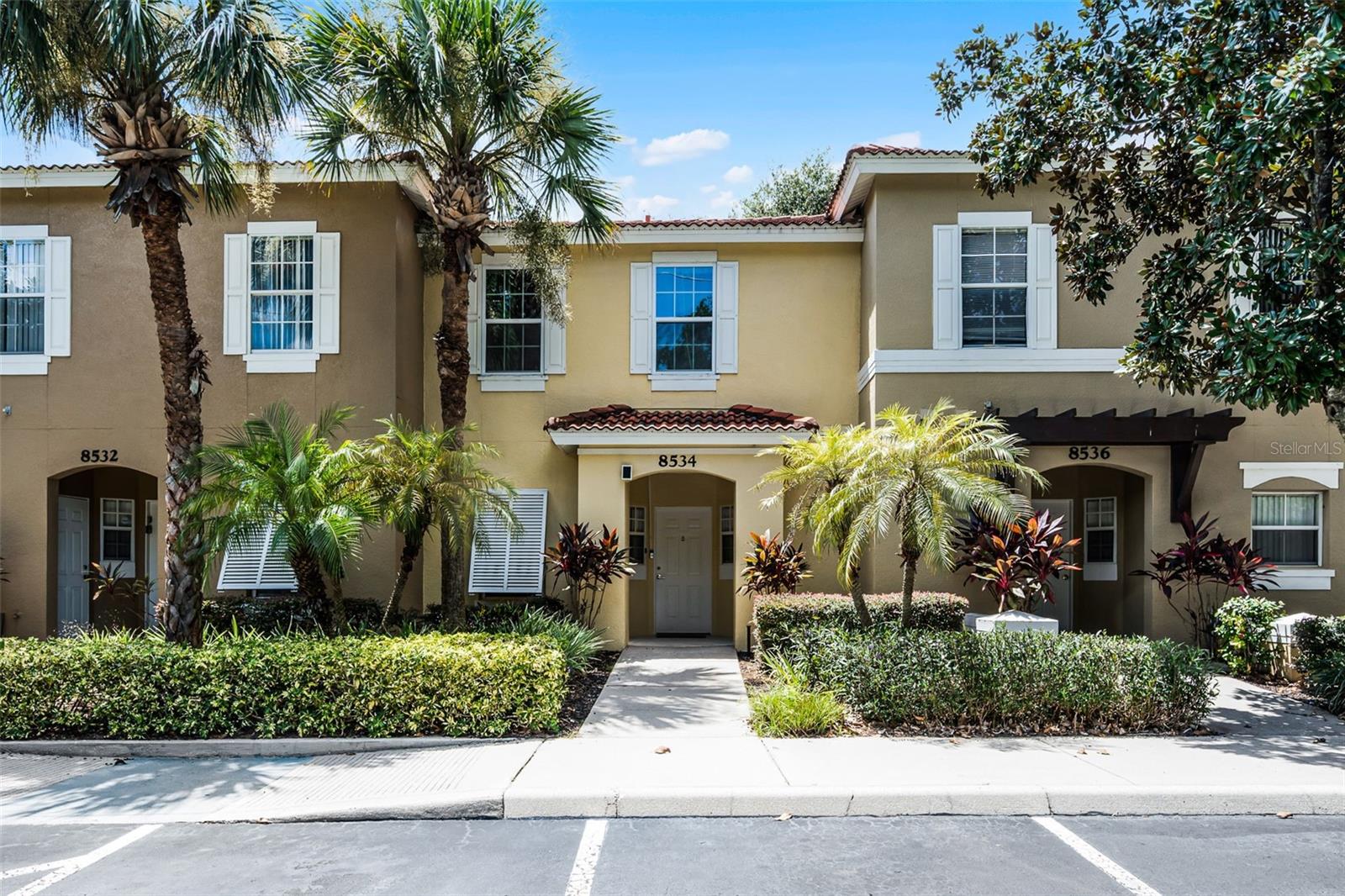 Experience the ultimate in resort-style living with this fully furnished 3-bedroom, 2.5-bathroom townhome located in the prestigious Emerald Island Resort. This property is an ideal choice for a vacation home buyer or a savvy investor looking for a lucrative short-term rental opportunity. Enjoy the convenience of a turnkey property, complete with a private balcony for relaxing after a long day. The Emerald Island Resort is a secure, gated community with 24-hour security, offering a tranquil escape while being just minutes away from all the excitement Central Florida has to offer, including Disney World, Universal Studios, and a wide variety of dining and shopping options.
Emerald Island Resort provides a wealth of amenities that will appeal to every guest. Residents and vacationers can enjoy a large, heated community pool and hot tub, a poolside tiki bar, a state-of-the-art fitness center, and a sauna. For recreation, there are tennis, basketball, and sand volleyball courts, as well as a children's playground and a scenic nature trail. The clubhouse offers a game room, business center, and sundry shop, ensuring every need is met. This townhome offers not just a place to stay, but a complete vacation experience, making it a highly desirable and profitable asset in the competitive vacation rental market.