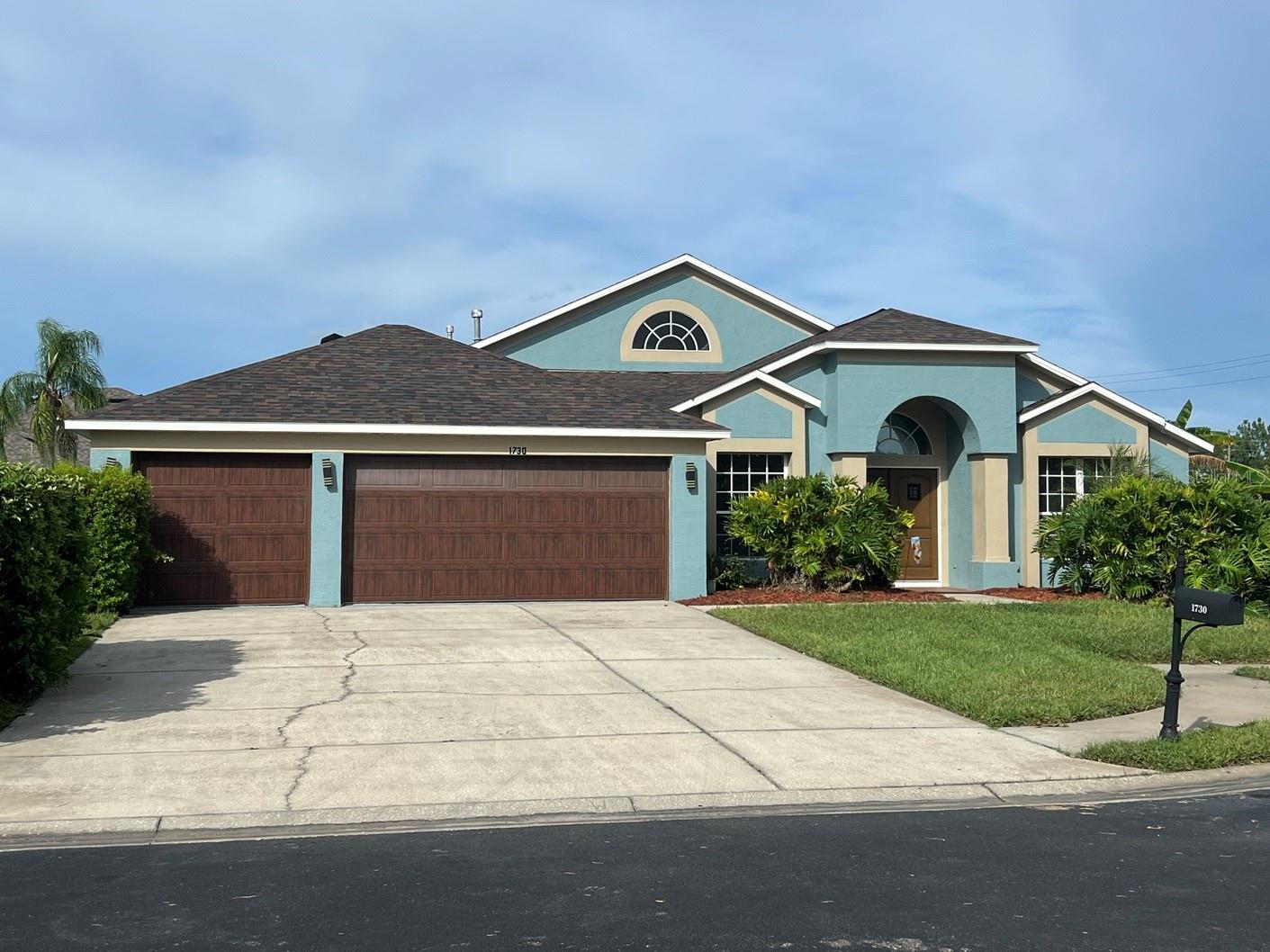 Welcome to 1730 Lady Palm - The floor plan is a single story, 5/3/3 with a screened pool. This home is on the end of a culdasac and with the extended drive way can park close to 10 cars which is unheard of in Fox Wood - Brand New Roof 2025 - HVAC 2023 - Exterior paint 2024-Beautiful wooden double doors and matching garage doors installed in 2024 -Exterior side door 2024 Exterior patio door 2024 - Absolute beautiful Granite countertops 2022 - Walk Way light fixtures 2025 - Granite vanity top in all three bathrooms 2022 - Bath sink faucets 2025 - Interior paint 2023/2025 - Appliances 2021 -Garage floor epoxy 2022 - Carpet and pad 2025. Clean 4 point available week of 7/31/2025
Spa does not have heater-will not be replaced