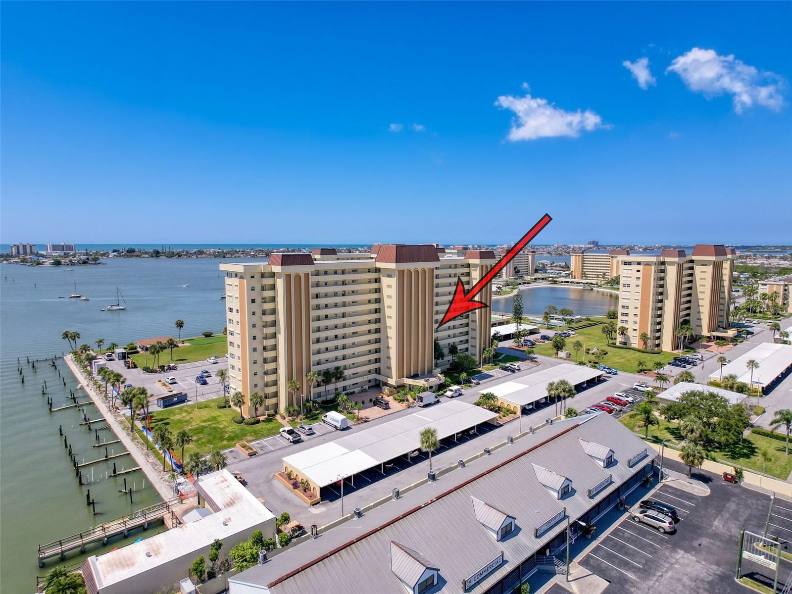 Welcome to this spectacular 5th floor unit in the Washington building with unbelievable water views. This is a beautiful 1 bedroom, 1 bath condo with CARPORT! This condo boasts great views of the Intracoastal waterway and provides that resort style living at its finest. Step inside and you will see that this condo has a lot to offer any buyer. This condo features updated open kitchen, granite countertops, updated bathroom with walk-in shower, sliding glass doors and even a bench, updated windows, Hurricane Shutters and so much more. Spectacular sunset views right from your living room! Relax and watch the wildlife and boats sail by! Great Community here at SEATOWERS! This 55+ waterfront community offers fantastic amenities - two heated pools, tennis courts, fishing piers, shuffleboard courts, a putting green, fitness center, saunas and so much more! There is even a full-time social director whose mission is to fill your calendar with exciting activities on-site, in and around St. Petersburg and beyond. Easy access to the beaches, nearby restaurants, shopping, John's Pass and entertainment plus close to the bus line which makes this the perfect place to live! Call today to see this lovely unit!