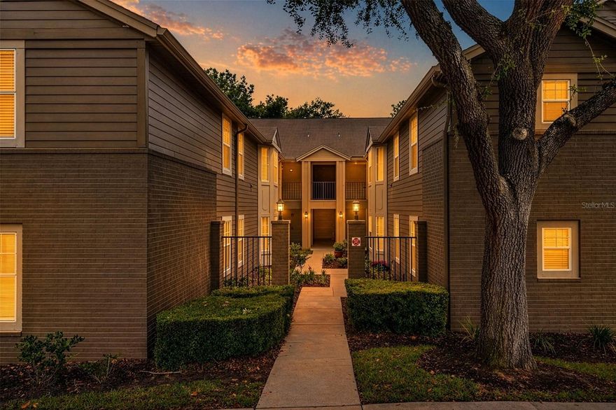 Welcome to this beautifully updated condo located in the desirable community, Residences at Sabal Point. This spacious unit features an open-concept layout with abundant natural light, creating a bright and inviting atmosphere throughout.
The modern kitchen is equipped with sleek countertops, ample cabinet space, and a breakfast bar that opens to the main living area—perfect for entertaining or everyday living. The living room flows seamlessly to a private balcony, offering a peaceful outdoor space to relax and unwind. The first primary bedroom is generously sized, complete with a large closet and easy access to a well-appointed bathroom, which is also accessible from the common spaces. The additional primary bedroom provides flexibility for a guest room, home office, or personal retreat - attached is a larger primary bathroom equipped with a double sink, vanity and a large bathtub/shower combo.
Enjoy stylish finishes, updated flooring, and neutral tones throughout, making this home truly move-in ready. The community offers well-maintained grounds and convenient access to shopping, dining, major highways, and top-rated Seminole County schools.
Whether you’re a first-time buyer, downsizing, or looking for a great investment opportunity, this property checks all the boxes.
Schedule your private showing today and experience everything this Longwood gem has!