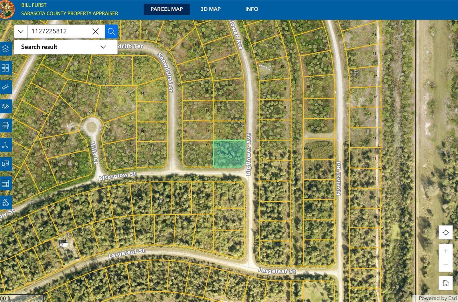 Nice corner lot in an undeveloped area of North Port.