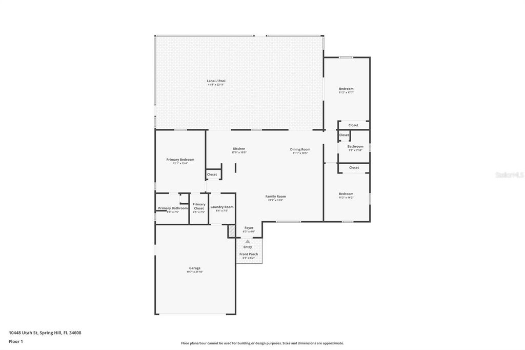 Photo of 10448 Utah Street, Spring Hill, FL 34608 (MLS # TB8455748)