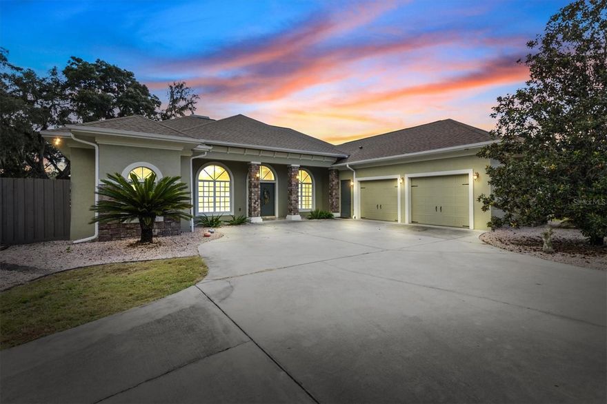 Charming 4-Bedroom Home on 2.61 Acres with Endless Possibilities-Welcome to your dream property! This 3,445 square foot residence nestled on 2.61 acres of pristine A-1 zoned land is a rare gem that offers a serene and spacious living experience. Each of the 4 bedrooms comes complete with its own bathroom, ensuring ultimate privacy and convenience for all.

Property Highlights:

Brand New Roof: The home boasts a brand new roof installed September 2023!

Saltwater Heated Pool: Relax and unwind in your own saltwater heated pool, perfect for year-round enjoyment and entertaining.

Mini Farm: With its ample acreage, A-1 zoning, barn, and fencing this is the perfect mini farm!

Garage Space: The property features a 2-car attached garage as well as a detached garage that can accommodate 4 cars or farming equipment.

Prime Location: Conveniently located close to Ocala and The Villages, you'll enjoy easy access to shopping, dining, and entertainment while still savoring the tranquility of your rural oasis