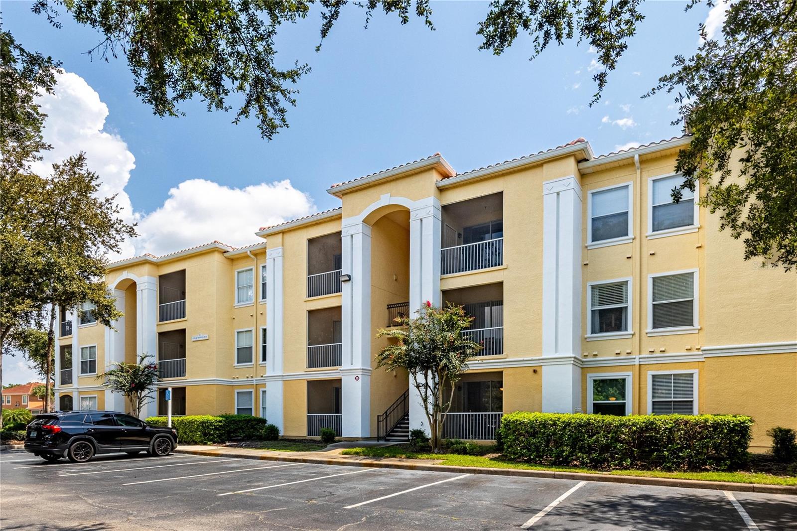 Welcome to luxury, comfort, and convenience at this beautifully transformed ground-floor 1-bedroom, 1-bath condo in the gated community of Visconti West. Every square foot speaks to quality and style with its impeccable upgrades. The stylish and functional kitchen dazzles with brand-new appliances including a built-in microwave. The laundry room includes a brand-new washer, dryer, added shelving and new cabinetry. In addition to its move-in ready appeal, the home has been freshly painted, giving every room a crisp and modern look. New lighted ceiling fans, all new electrical outlets, and new fire alarm system add safety and refinement. The stunning tile floors have been deep cleaned as well as re-grouted, new blinds that provide privacy and style, air ducts have been cleaned, along with the A/C being serviced for optimal comfort. To top it all off, the home features a remodeled bathroom updated for both function and style, ensuring convenience and value, amongst all. Indulge in the serene waterfront views at Visconti or enjoy resort-style amenities including a clubhouse, fitness center, playground, sparkling pool, tennis courts. The sidewalks provide for leisurely strolls and a pet walk area too. Easy access to I-4, while being just minutes away from Winter Park’s charming downtown (10 min), Altamonte Springs (12 min), and the RDV Sportsplex (7 min), this location offers the perfect blend of convenience and lifestyle.