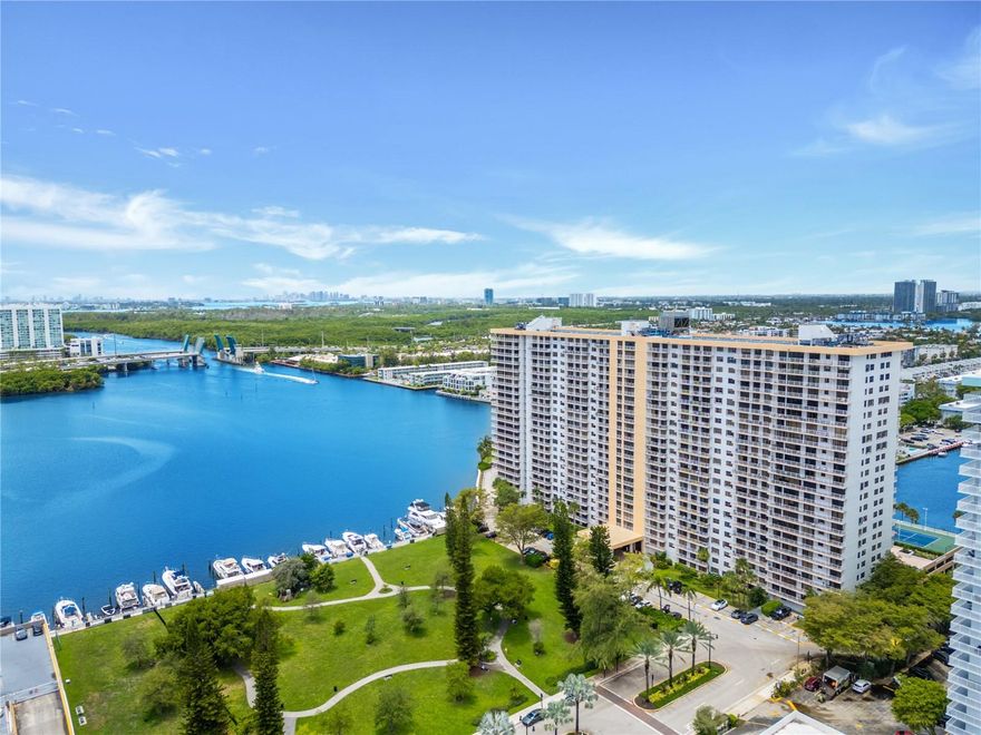 Stunning direct waterfront Condo with Exquisite views from a High 10th floor condo offering breathtaking, unobstructed views of the Atlantic Ocean from a prime location in Sunny Isles Beach, Located in a prestigious, full-service building, this residence combines comfort and resort-style living. Spacious layout with plenty of natural light, large Kitchen, master suit with generous size walk-in, and a private balcony. This unit is steps away from the sandy beaches, high end shopping (Aventura Mall and Bal Harbor Shops) Great A rated schools Norman S. Edelcup. Perfect for primary residence, vacation home, or rental investment in one of the most desirable coastal communities. Amenities include fitness center, sauna, game room, library, heated pool, tennis court, and 24-hour security