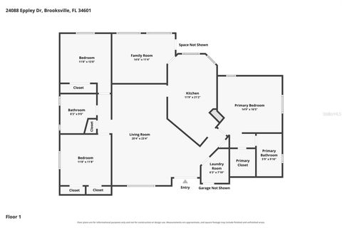 24088 Eppley Drive, Brooksville, FL 34601