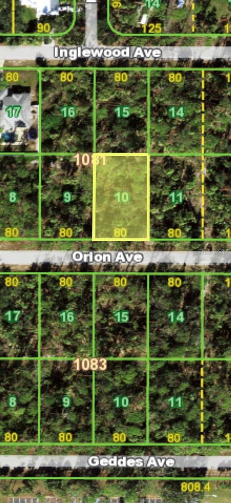 Build your Dream Home on this Residential lot at 17474 Orion Ave., Port Charlotte.    There is No HOA and No CDD fees in Flood Zone X.   This property is located in a couple of blocks from Toledo Blade Blvd in the North Port Charlotte area, making this property so easy access to both US-41 & I-75, as well as, North Port.     Need advice on new home contractors, just ask.     If you are looking for privacy, yet want to be minutes from shopping, restaurants and a short drive to beaches, this may be the property for you.     Call today for more information on making your new home dreams come true!