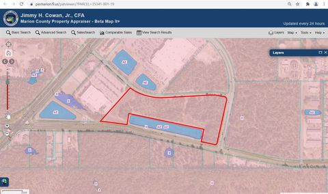 Tiny photo for 9440 SW 114th Street, Ocala, FL 34481 (MLS # OM628474)