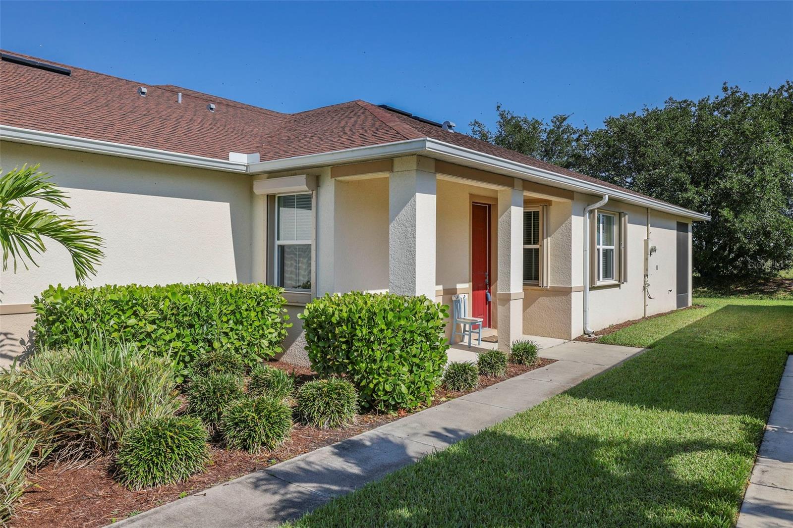 Embrace the Florida Lifestyle – Turnkey Villa in Gated Tuscany Isles!
Welcome to your dream villa in the serene, gated community of Tuscany Isles in Punta Gorda. Built in 2017 to Florida Building Code and FEMA elevation standards, this turnkey 2-bedroom, 2-bath villa is being sold fully furnished—just bring your suitcase and start enjoying the Florida lifestyle today!
This move-in ready home is storm-secure and worry-free, with no storm damage and no flooding. Inside, the thoughtfully designed split-bedroom floor plan offers both privacy and functionality. The open-concept living area is filled with natural light, seamlessly connecting the living, dining, and kitchen spaces—perfect for entertaining or relaxed daily living. The kitchen features modern appliances, abundant cabinetry, and a breakfast bar ideal for casual dining.
Your spacious primary suite includes a walk-in closet and en-suite bath, creating a private retreat. Step outside to the screened lanai, where you can sip morning coffee or enjoy sunset breezes in true Florida style.
Living here means maintenance-free convenience with low quarterly HOA fees and access to outstanding amenities. Spend your days at the resort-style pool, lounge on the sundeck, or meet neighbors at the clubhouse overlooking the tranquil community lake.
Beyond the gates, you’ll love Punta Gorda’s vibrant waterfront downtown, with its dining, shopping, festivals, and easy access to boating, fishing, and golfing. Plus, with quick access to I-75, you’re just a short drive to Sarasota, Fort Myers, or the Gulf beaches.
Don’t wait—this turnkey villa in Tuscany Isles is ready for you to move in and start living your Florida dream!