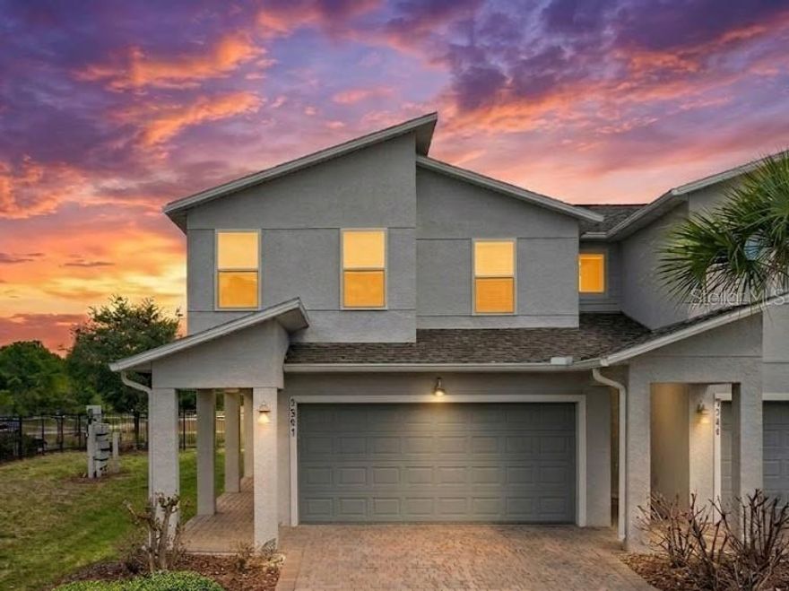 Turnkey townhome living in one of Kissimmee’s most sought-after communities. This move-in ready 4 bedroom, 2.5 bathroom corner-lot home in Bella Parc offers the low-maintenance lifestyle buyers are looking for, with stylish finishes, an open-concept layout, and 2,019 square feet of room to truly live.
The light-filled main floor is built for entertaining, anchored by an updated kitchen featuring stainless steel appliances and clean contemporary finishes throughout. Upstairs, the thoughtful floor plan delivers four spacious bedrooms, a primary suite with a generous wardrobe closet, and a convenient second-floor laundry room. The premium corner lot position brings in extra natural light and breathing room you simply do not find in most townhome communities.
Everything you need is right at your doorstep. Valencia College is minutes away, with top-rated schools, shopping, major medical facilities, and Central Florida’s best attractions all easily accessible from this prime Kissimmee location.
The low $270/month HOA covers exterior maintenance, cable TV, and high-speed internet, making this a true lock-and-leave lifestyle, whether you are settling in as a primary residence or adding a strong rental asset to your portfolio in one of Central Florida’s highest-growth corridors.
Up to 1% lender contribution toward buyer closing costs may be available for accepted offers with loans originated through the Seller’s Preferred Lender by May 30, 2026. Buyer must qualify. Terms and conditions apply.
Schedule your private showing today. Homes like this move fast.