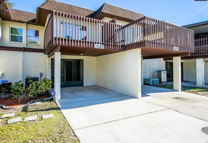 Ramblewood Acres is a gated community of townhouses and villas. It has 3 swimming pools, tennis courts, a playground, a clubhouse with fitness center, billiards room, playroom, kitchen/dining room, library & a large gathering room. It is centrally located with close proximity to beaches, the Oriole Spring Training ballpark, downtown Sarasota, UTC shopping, Benderson Park, and abundant cultural venues. This home was recently renovated featuring granite counters, wood cabinetry, and stainless steel appliances. The painting by the owners is of a high-level finish. It includes 3 full bedrooms. Both full baths have been updated with tile floors, new vanities, granite counters, mirrors, lighting, and plumbing. The master bedroom features a wood deck outside through sliding doors. In addition to the laundry, there's an extra outside storage room unique to this complex. Two parking spaces with one under the carport and additional unassigned parking across the drive. This is a gret opportunity to settle in and enjoy Sarasota, FL!