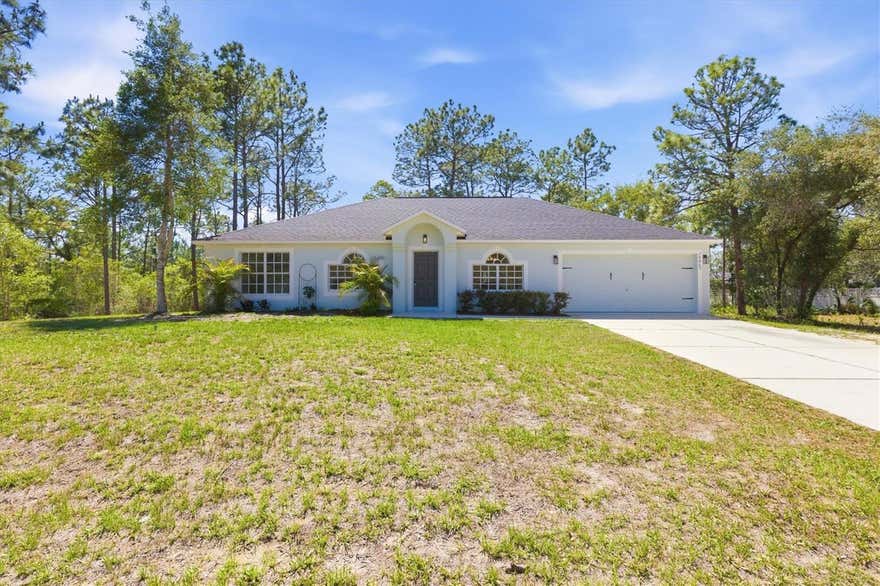 Tucked away on a beautiful 1.16-acre treed lot, this fully updated 3-bedroom, 2-bathroom home offers the perfect blend of modern comfort, open living, and peaceful Florida nature. From the moment you step inside, you’ll appreciate the bright and airy design featuring cathedral ceilings, loads of windows, oversized living spaces, and a spacious open floor plan ideal for everyday living and entertaining. Large bedrooms and expansive gathering areas create a comfortable layout with room for everyone to spread out and relax.

The completely renovated gourmet kitchen is the centerpiece of the home and features a large kitchen island, stunning quartz countertops and backsplash, all-wood soft-close cabinetry, double pantry storage, and brand-new stainless-steel appliances including a 5-burner cooktop, oven, microwave, refrigerator, and low-noise dishwasher.

The spacious primary suite offers a beautifully updated master bathroom with a new double vanity, new toilet, relaxing garden tub, and a brand-new walk-in shower with glass enclosure. Guest bathrooms have also been tastefully updated with new vanities and toilets.

Major updates throughout the home provide peace of mind and true move-in-ready convenience, including a new roof, new luxury vinyl plank flooring throughout, fresh interior and exterior paint, new well filters, new hot water heater, updated lighting, switches and outlets, new fixtures, doors and hardware, decorative fireplace, garage door opener, and a recently serviced and reconditioned air conditioning system.

Outside, the private wooded 1.16-acre homesite offers endless possibilities with plenty of room for pets, RVs, boats, a future pool, detached garage/workshop, or additional outdoor living spaces. Enjoy the privacy and tranquility of country-style living while still being close to everyday conveniences.

Located in the highly desirable Weeki Wachee/Royal Highlands area of Hernando County, this community is known for its natural beauty, larger homesites, and relaxed Florida lifestyle. Residents enjoy easy access to the famous Weeki Wachee River, kayaking, paddleboarding, boating, parks, nature trails, Gulf beaches, golf courses, shopping, dining, medical facilities, and the Suncoast Parkway for convenient access to Tampa. Whether you're looking for a peaceful full-time residence, retirement retreat, or nature-focused lifestyle close to Florida’s outdoor recreation, this home delivers the best of Florida living without the worry of waterfront flooding.