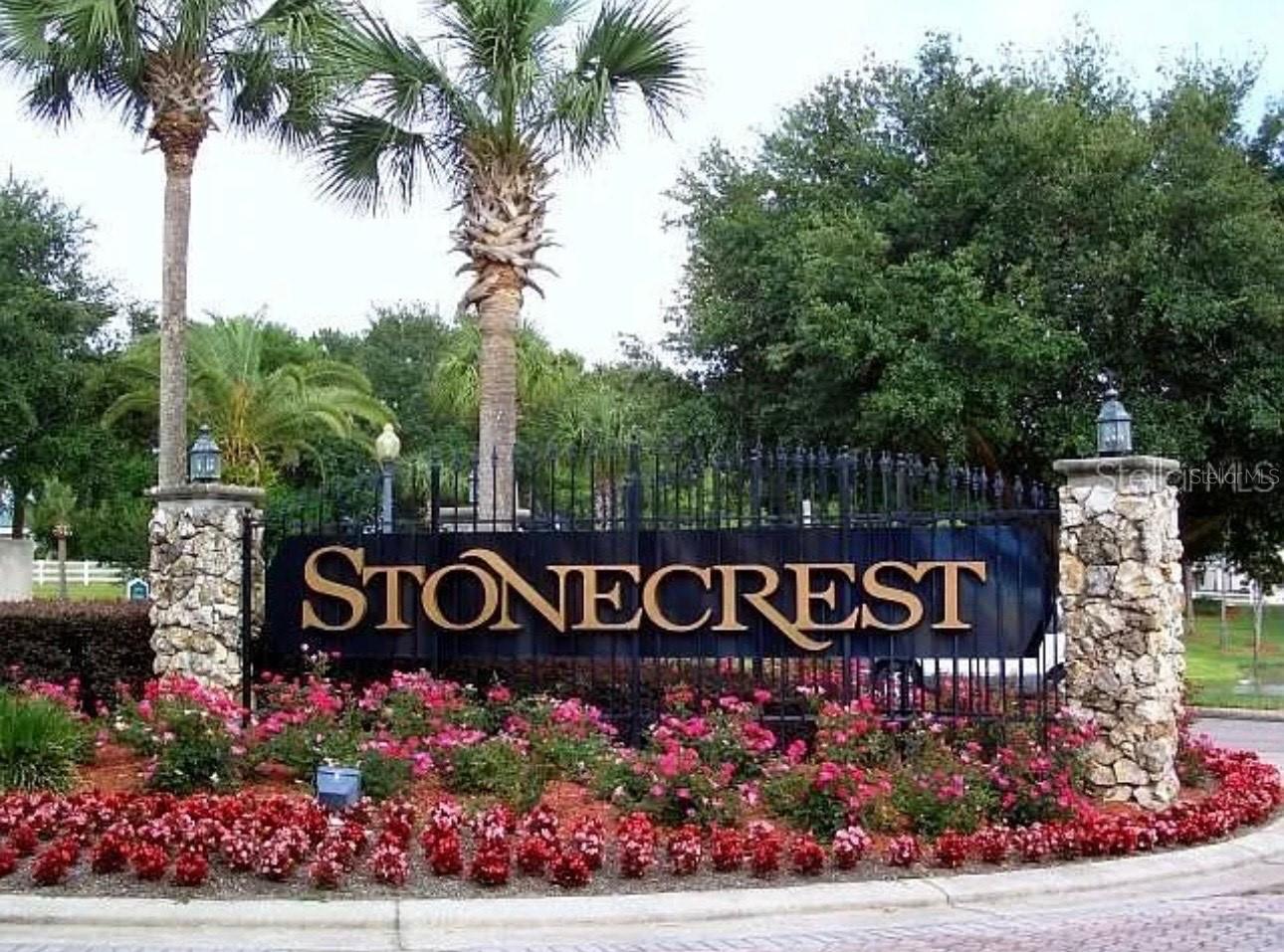 Charming 3-bedroom, 2-bath home with den/office located in the highly desirable Stonecrest 55+ community of Summerfield, FL. Nestled on a quiet cul-de-sac, this home offers both comfort and efficiency. It features extra attic insulation and solar vents to reduce heat buildup and improve energy savings year-round. The floor plan includes a spacious living area, a modern kitchen, and a versatile den/office ideal for work or hobbies. A three-car garage provides abundant storage and parking. Stonecrest is a gated, golf-cart community offering championship golf, four pools (including indoor and outdoor options), a fitness center, pickleball, tennis, and numerous clubs and activities. Conveniently located near The Villages, shopping, dining, and medical facilities, this home combines peaceful living with exceptional amenities.