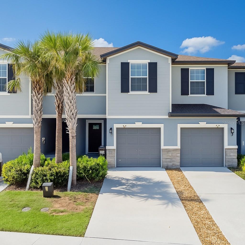 Located in a desirable gated community with no CDD fees and no rear neighbors, this beautiful 3-bedroom, 2.5-bath home offers both privacy and comfort. Enjoy peaceful conservation views from your screened lanai with no homes behind you, creating the perfect setting to relax and unwind. Inside, the spacious open-concept floor plan is filled with natural light, making it ideal for both everyday living and entertaining. The community features exceptional amenities including a sparkling pool, a fully equipped dog park, walking trails around a serene lake, and a private dock to enjoy the tranquil surroundings. Combining convenience, natural beauty, and a prime location close to shopping, dining, and major highways, this property is the perfect place to call home. Schedule your private tour today!