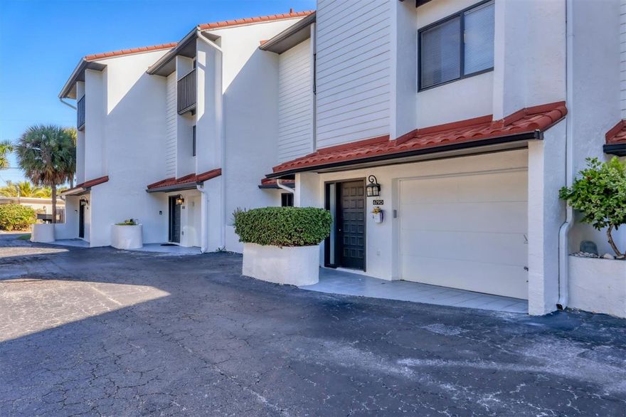 Just steps from Point of Rocks Beach! This 3BR/2.5BA townhouse with a garage at 6790 Sarasea Circle offers the best of coastal living in an exclusive 12-residence community. Enjoy direct access to Siesta Key’s world-famous beaches and village. The 1,446 sq. ft. interior features wood flooring, a cozy fireplace, and a screened lanai overlooking the pool. The bright kitchen includes white cabinetry, generous counter space, and a pass-through breakfast bar. Upstairs, 2 inviting bedrooms each feature private balconies, ample closets, and abundant natural light. Bathrooms are thoughtfully designed for comfort and convenience one on each floor, including en-suite and Jack-and-Jill layouts on the third floor. An oversized one-car garage provides direct access to a versatile lower-level bonus space, 3rd bedroom and laundry room. With up to 12 rentals allowed per year, this property offers excellent income potential in a prime island location close to dining, shopping, and downtown Sarasota.