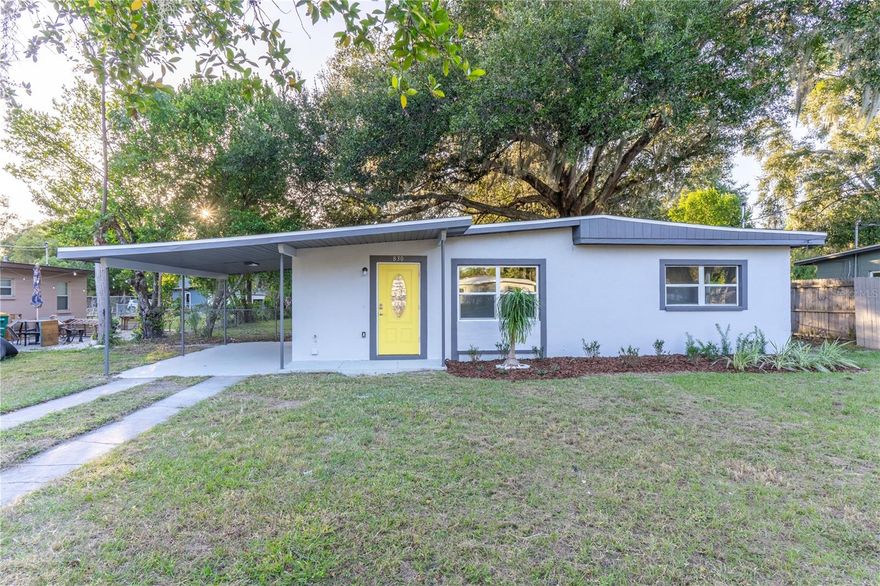 NEW LISTING ALERT IN EUSTIS!!! This Beautifully Renovated Home has just HIT THE MARKET and is Move In Ready! As you drive up you will instantly notice the Charm of 830 Edgewater Cir. with its lovely Fresh Paint and pop of color on your bright Yellow Front Door. The front has been lightly landscaped so feel free to come add your own special touches to make it suit you. As you enter inside your home you will love the Neutral Colors throughout, tons of windows allowing for a plethora of Natural Lighting to flow through, and the Stunning Luxury Vinyl Plank Flooring! You have Updated Windows, Bathroom, Fresh Paint inside and out, Brand NEW AC, and Brand Spanking New Roof! Step outside onto your Privately Fenced in back yard which is massive and all cleared so the opportunities are endless! You can add a shed for storage, start a garden, yard activities, add a patio and entertaining area, whatever your heart desires and the best part NO HOA! This home is ready to Rock n Roll! Located close to Rt 19 and 441 for easy access all over and you are just minutes from Downtown Eustis and Downtown Mt. Dora which you do not want to miss, especially during the HOLIDAYS! The lights are absolutely breathtaking and the events are non-stop! There is so much going on in this little town and has quickly become one of Florida's favorite's. You are less than an hour away from The Airport, Theme Parks, and Downtown Orlando so this really is an amazing location! USDA eligible home. Call to schedule your showing today, you do not want to miss the opportunity to call this place your home!