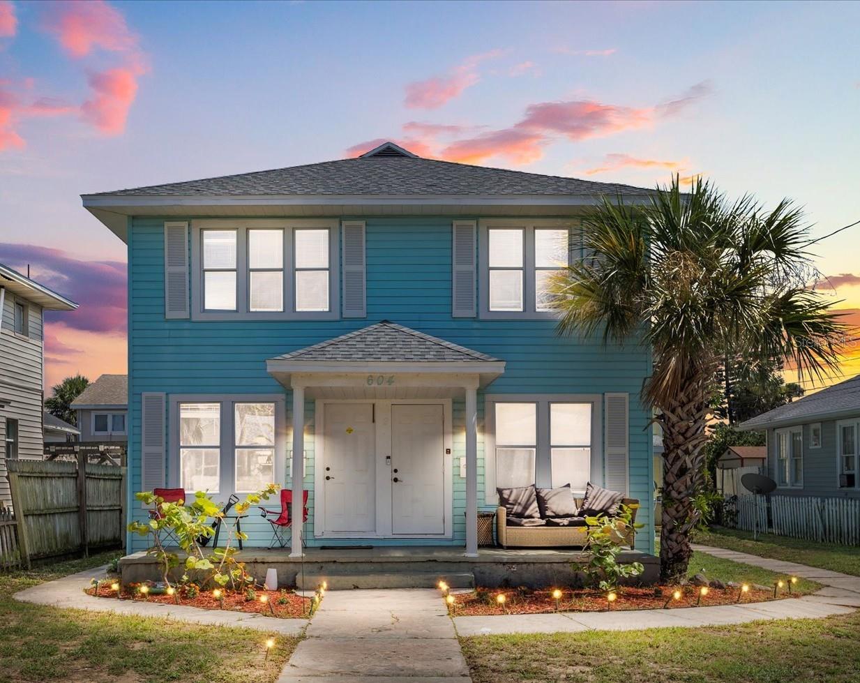 Experience the laid-back charm of coastal living in this bright and breezy upstairs unit, perfectly positioned just moments from the shore. Nestled in a classic Daytona Beach duplex, this 2-bedroom, 1-bath unit offers the ideal mix of comfort, character, and convenience.
Step into a light-filled living space with laminate flooring.The kitchen is thoughtfully equipped with a range, dishwasher, refrigerator, and countertop microwave—everything you need for everyday living.
Enjoy your morning coffee or evening breeze on the private second-story balcony, or unwind downstairs on the shared front porch—both perfect for soaking in the salty air and vibrant Daytona vibe.
Located in a prime beachside area, you're never far from the water, local restaurants, and entertainment. Whether you're catching the sunrise over the Atlantic or strolling to a nearby café, this home invites you to make the most of every day in Daytona Beach.