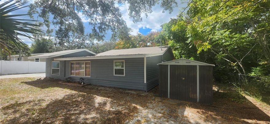 MOVE-IN READY! Investor or starter opportunity in Hudson. This 2-bedroom, 1-bath home at 15617 Hicks Rd offers 892 sq ft of living space on a 7,500 sq ft lot in Gulf Coast Acres with no HOA, no CDD fees, no deed restrictions, no pet restrictions, and no lease restrictions. Zoned agricultural, so bring the chickens. Located in Flood Zone X—no flood insurance required. Built in 1983, it features central A/C, tile and vinyl flooring, and a very nice kitchen with granite countertops and quality appliances including a range, refrigerator, microwave, and dishwasher. The property includes a large backyard, storage shed and plenty of space for parking,  boats, and trailers. Fenced and gated. Conveniently located near US-19 and Little Road, this home offers a country feel while still being close to Hudson Beach, restaurants, shopping, and medical facilities. This affordable home has strong potential as a rental, primary residence, or investment project. Cash, conventional, FHA, and VA financing considered. Check out the pictures and two videos.