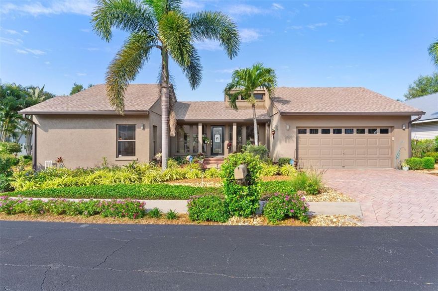 Discover this meticulously maintained 3-bedroom, 2-bath home in a highly sought-after, maintenance-free waterfront community in NW Bradenton. This beautiful residence features a private pool, lush landscaping, and serene open-space views that create a sense of peace and privacy.
Step inside to an inviting open floor plan designed for both relaxation and entertaining. The elegant kitchen offers granite countertops, ample cabinetry. Perfect for hosting family and friends. The spacious primary suite includes a luxurious garden tub, walk-in shower, and a custom California closet. Each additional bedroom also features California closets for maximum storage and organization.
Enjoy tranquil views of the beautifully landscaped yard and private cocktail pool from multiple rooms. The wraparound screened patio provides an ideal outdoor retreat, perfect for morning coffee or evening relaxation. A split A/C system in the garage ensures comfort year-round.
Residents of this exceptional community enjoy exclusive amenities, including a pool, tennis courts, a clubhouse with kitchen, and a private dock. Ideal for fishing or simply taking in breathtaking views of Tampa Bay, the Skyway Bridge, and spectacular sunsets. No more cutting the grass while you enjoy the Florida lifestyle!
Outdoor enthusiasts will love the nearby Robinson Preserve, offering scenic trails, biking, birdwatching, and kayaking. The sugar-sand beaches of Anna Maria Island, Palma Sola Botanical Park, DeSoto Memorial, and Riverview Pointe Preserve are just moments away.
Recent updates include:
• New 4-ton A/C (2024)
• New pool pump (2024)
• Split A/C system for garage (2022)
• New roof (2018)
Conveniently located close to shopping, dining, and medical facilities, this NW Bradenton gem offers the perfect blend of comfort, style, and location.
Don’t miss this rare opportunity—schedule your private showing today! Most furnishings can be purchased under a separate contract.