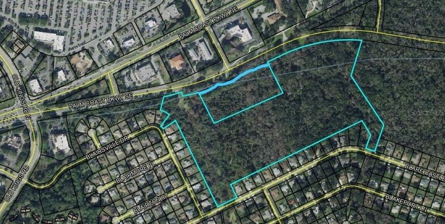 Bring your Developers and Investors. , Incredible piece of property, Over 30 Acres, Last Large Parcel East of 95.Create your own PUD. Directly on Palm Coast Parkway. Less than a mile from I-95. Enroute to the most exclusive neighborhoods in Flagler County. Currently zoned OFC-1 and OFC-2, allows for Banks, Supermarkets, Hotels, Medical, Assisted Living Facilities, Schools, Restaurants, Churches and many many more, Adjacent property 10 acres may also be available, Club House Drive as well.  Incorporates into Florida Park Drive extension. Across the street from Island Walk Shopping Complex. Surveys and Environmental Available