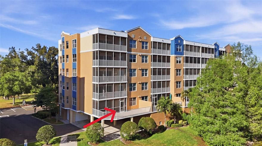 One or more photo(s) has been virtually staged. Welcome to effortless living in this beautifully maintained, maintenance-free corner condo in the heart of Largo! Offering 3 bedrooms, 2 bathrooms, and 1,836 sq ft, this spacious residence combines comfort, functionality, and serene views that are perfect for full-time living or a seasonal retreat. Step inside to a thoughtfully designed split-bedroom floor plan, providing privacy for both owners and guests. The open living and dining room combination creates an inviting space for entertaining. With its spacious layout, the eat-in kitchen features white shaker cabinets, granite countertops, stainless steel appliances, center island, and chic backsplash. This setting is ideal for relaxed morning meals or preparing your culinary work of art. One of the standout features is the expansive screened-in rear porch, ideal for enjoying Florida’s year-round sunshine, PLUS an additional balcony overlooking the peaceful pond and fountain. Your own private backdrop for unwinding at sunset. This unit also includes a deeded 1-car garage, a highly desirable feature not offered with every unit, adding both convenience and value. Enjoy peace of mind with these valuable upgrades; hurricane impact windows, a 2022 HVAC system, and a 2024 roof. The inside utility room, complete with a sink and washer/dryer, adds everyday convenience. You will love the easy access to shopping, dining, parks, golfing, and the Gulf beaches, all while enjoying the no-maintenance lifestyle this community provides. Enjoy one of the two pools, relaxing hot tub, and a clubhouse with full kitchen, lounge, and private meeting room. A lower HOA fee that includes internet, cable, water, sewer, trash, exterior maintenance, and elevator. If you’ve been looking for space, upgrades, and relaxed living, this one checks all the boxes. Schedule your private showing today!