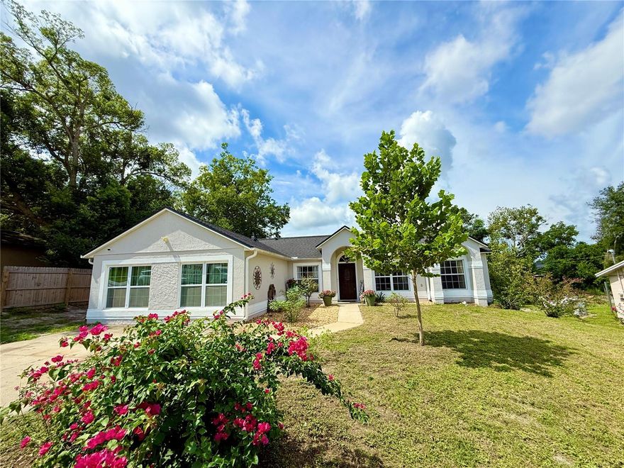 Beautiful 4-Bedroom Home with In-Law Suite & Paid-Off Solar! Welcome to this light, bright, and airy home that perfectly blends comfort, style, and efficiency! Featuring 4 spacious bedrooms and 2 updated bathrooms, this open-concept gem is designed for modern living. The granite adorned kitchen offers ample counter space and flows seamlessly into the dining and living areas—perfect for entertaining or relaxing. A separate in-law suite provides privacy and flexibility—ideal for guests, extended family, or even an office. Step outside to your own backyard oasis—complete with a huge deck that’s perfect for barbecues, gatherings, and enjoying the outdoors. Whether you’re hosting friends or just unwinding after a long day, this space is ready for it all. Enjoy ultra-low power bills—just $30/month—thanks to the fully paid-off whole-home solar system. Plus, a newer roof gives you peace of mind for years to come. With plenty of natural light and a bright, open layout, this home feels as good as it looks. Don’t miss your chance to own this energy-efficient, move-in ready home!