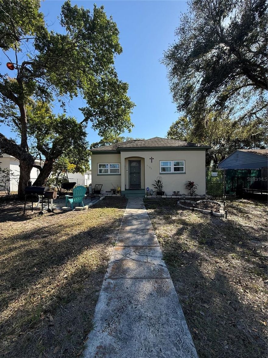 MULTI-FAMILY ON MAIN STREET! 2 Separate Block Homes – Prime Downtown New Port Richey Location!

Unlock incredible potential at 6100 Main Street, a unique duplex property offering the ultimate flexibility for investors and owner-occupants alike. Situated on a generous lot, this property features two separate, detached concrete block homes, providing superior privacy compared to traditional attached duplexes.

The main residence is a spacious 2-bedroom, 1-bath home perfect for a primary residence or long-term rental. The second home is a private studio unit, which is ideal for an in-law suite, a private home office, or a high-performing short-term rental.

Embrace the "New Port Richey Renaissance" with this prime location just moments from the vibrant downtown district. Leave the car at home and hop in your golf cart to reach Sims Park, the Cotee River, and a thriving scene of breweries, cafes, and restaurants. This property wins on true income potential, allowing you to live in the main home while the studio pays a portion of your mortgage, or rent both for maximum ROI. It also supports a modern work-from-home lifestyle, as the studio serves as a perfect distraction-free creative space or business office separate from your main living quarters OR open a business in the larger unit and live in the studio - subject to proper zoning. With solid block construction on both units, do not miss this opportunity to own a piece of Main Street with endless possibilities!
