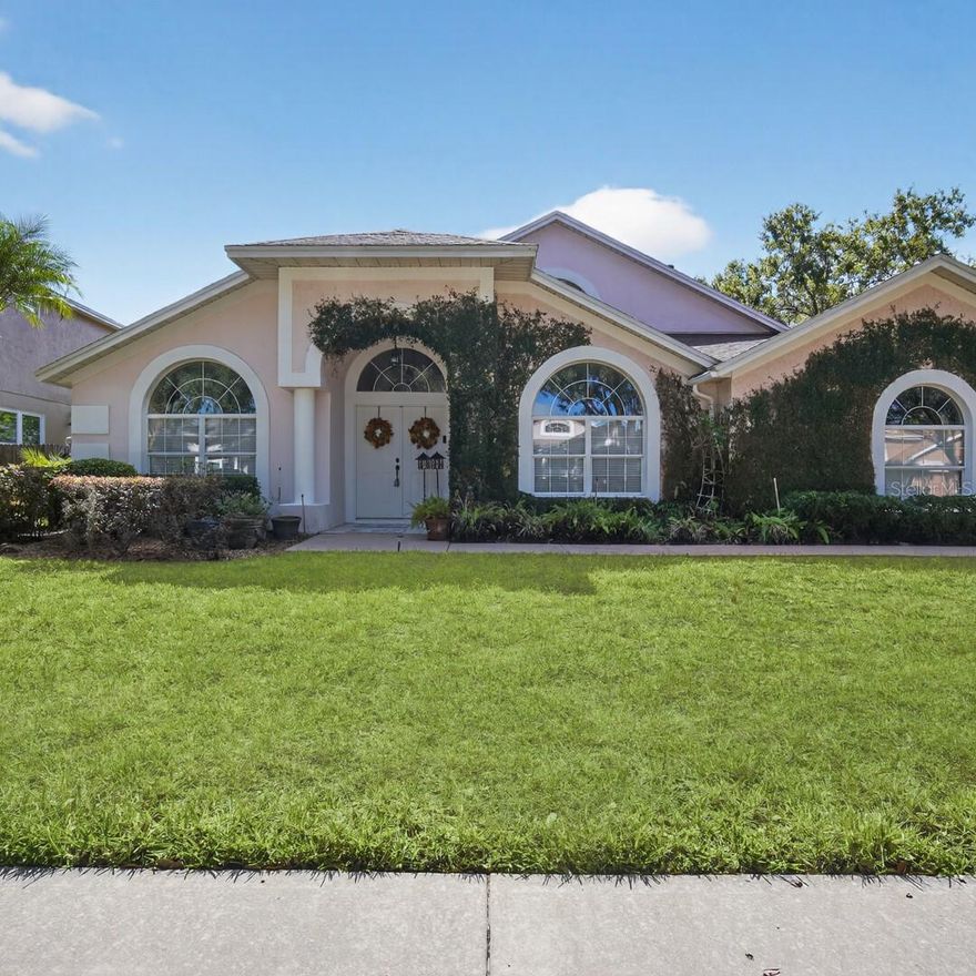 Charming 4-Bedroom Home in the Heart of Tampa PalmsWelcome to 16005 Ridley Place, a spacious and light-filled 4-bedroom, 3-bath home nestled on a generous corner lot in a peaceful cul-de-sac within the desirable Manchester subdivision of Tampa Palms.Step inside to discover an open floor plan with soaring cathedral ceilings and abundant natural light, creating a warm and welcoming atmosphere perfect for everyday living and entertaining. The living room and formal dining area sit gracefully at the front of the home, while the kitchen—featuring a large island, dining nook, and updated appliances—opens to a comfortable family room and a screened patio that offers flexible indoor-outdoor living space.The expansive primary suite is a true retreat, complete with a cozy sitting area, two walk-in closets, and a bright en suite bathroom featuring dual sinks, a soaking tub, twin-head walk-in shower, and private water closet. Three additional bedrooms are located on the opposite side of the home, including one currently used as a home office with its own full bath—ideal for guests or remote work.Recent updates include:    •    New roof (2017)    •    New garage door opener (2022)    •    New gas water heater (2025)All updated kitchen appliances, washer and dryer stay. Energy-efficient contractor upgrades such as double-pane windows, sliding doors, fixed glass, foam injected into all exterior walls,attic radiant barrier with additional attic insulation create an energy efficient home and year-round comfort.Outside, you’ll find a beautifully landscaped yard offering plenty of space to relax, garden, or play. The home is conveniently located near top-rated schools, Tampa Palms Golf & Country Club, shopping, dining, parks, and more.This home’s strong foundation, spacious layout, and prime location make it an excellent opportunity for anyone looking to create their dream home.Investors and cash buyers are welcome. Sold “As-Is” and priced to sell—don’t miss your chance to own this gem in one of Tampa’s most sought-after communities! -Florida Realtor’s “As-Is” contracts only please.