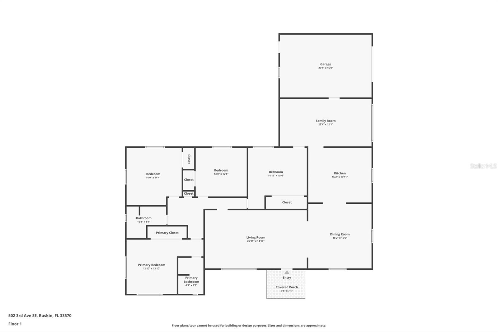 RUSKIN CITY MAP OF - Residential