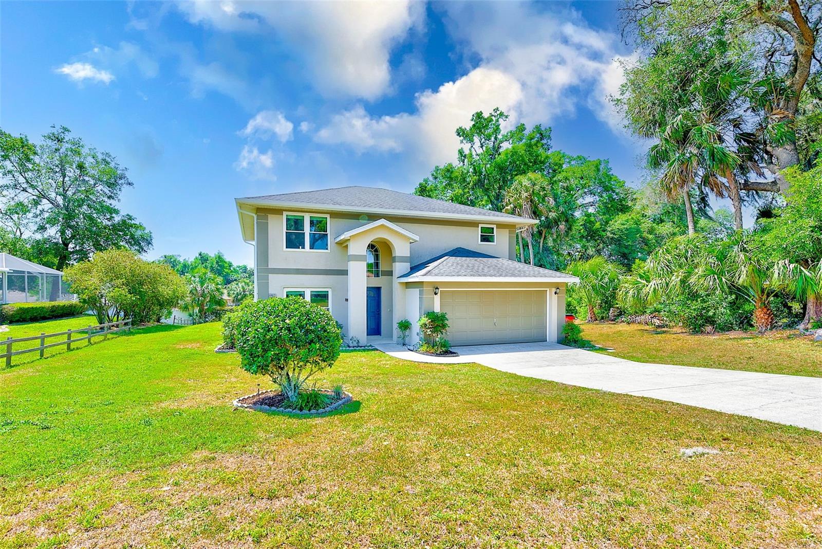 Want to get away from the hustle and bustle of the city and stay close to amenities? Welcome home to Inverness, voted #3 small town in the south by USA Today. Enjoy your inviting pool with large screened enclosure all summer long. The large kitchen offers enough space for a table or kitchen island and plenty of storage. Use the pass through to the formal dining room as a convenient serving space for large gatherings and holiday dinners. It also offers the ability to have stools as extra seating and is open to the formal living room allowing for the perfect flow for entertaining. Thermostat and kitchen lights work with wifi device i.e. Alexa, Google Home or can just simply be turned on with switch. The kitchen lights are also color changing! The upstairs offers a small nook perfect for your computer desk or a cozy chair and table to escape into your favorite book. All bedrooms are located upstairs. Retreat to your large primary bedroom with an ensuite that boasts updated dual vanities, garden tub, shower and separate water closet. Large tool shed offers a place to keep all of your gardening and pool supplies while freeing up space in your two car garage. AC 2018, Roof 2019, Windows 2020. NO HOA. Outdoor lovers will have plenty of options: Golfers will love being close to Lakeside Golf & Country Club, and boaters are within 4 minute drive to Hernando Park Public Boat Ramp which gives access to Tsala Apopka Chain of Lakes, the largest freshwater system in Citrus County. Ride bikes, walk or stroll along the Withlacoochee State Trail or spend some time at the Whispering Pines Park playing disc golf, swimming, ball fields and more....all within minutes from your new home! Shopping and restaurants are also close and convenient.