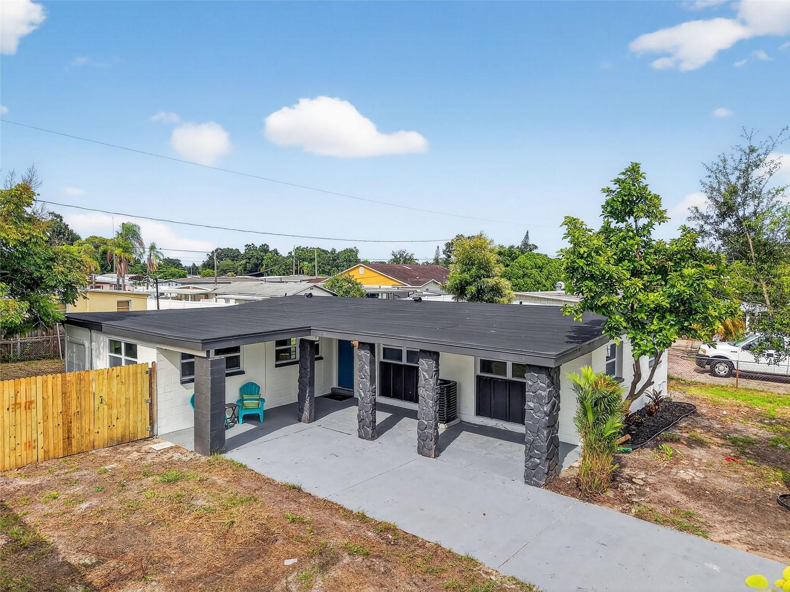 Fully Remodeled 3 Bedroom, 1 Bath Home – New Roof, A/C, and Water Heater (2025) – No HOA, No Flood Zone
This stunning 3-bedroom, 1-bathroom home has been completely transformed from floor to ceiling, offering modern upgrades, stylish finishes, and peace of mind. With a brand-new roof (2025), new A/C system (2025), and a new hot water heater, this property is fully move-in ready.
The home features luxury vinyl tile flooring throughout, with tasteful tile finishes in the bathroom. Every detail has been carefully updated, including a brand-new kitchen and bathroom outfitted with real wood cabinets (plywood construction), soft-close doors, dovetail drawers, quartz countertops, and a modern glass herringbone backsplash. The kitchen includes brand-new stainless steel appliances, combining function and style.
Freshly painted inside and out, the home has a clean, welcoming feel throughout. Located in a quiet neighborhood with no HOA and no flood zone, this property offers flexibility and security for homeowners or investors alike.
Don’t miss your chance to own this turnkey, beautifully renovated home. Schedule your private tour today!