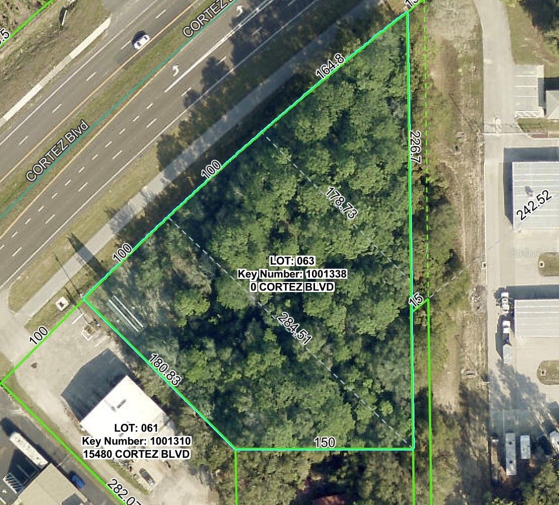 High visibility location with traffic count in excess of 22K CPD. Subject is zoned C2 with over 360 feet of SR50 frontage. U turn access allows existing traffic to easily return to Suncoast Parkway and point west. Located less than 1 mile east of SR589 (Suncoast Parkway) and 1.5 miles west of Brooksville Regional. C2 is a very strong commercial zoning which includes uses for retail, automotive sales & repairs, restaurants, offices just to name a few.