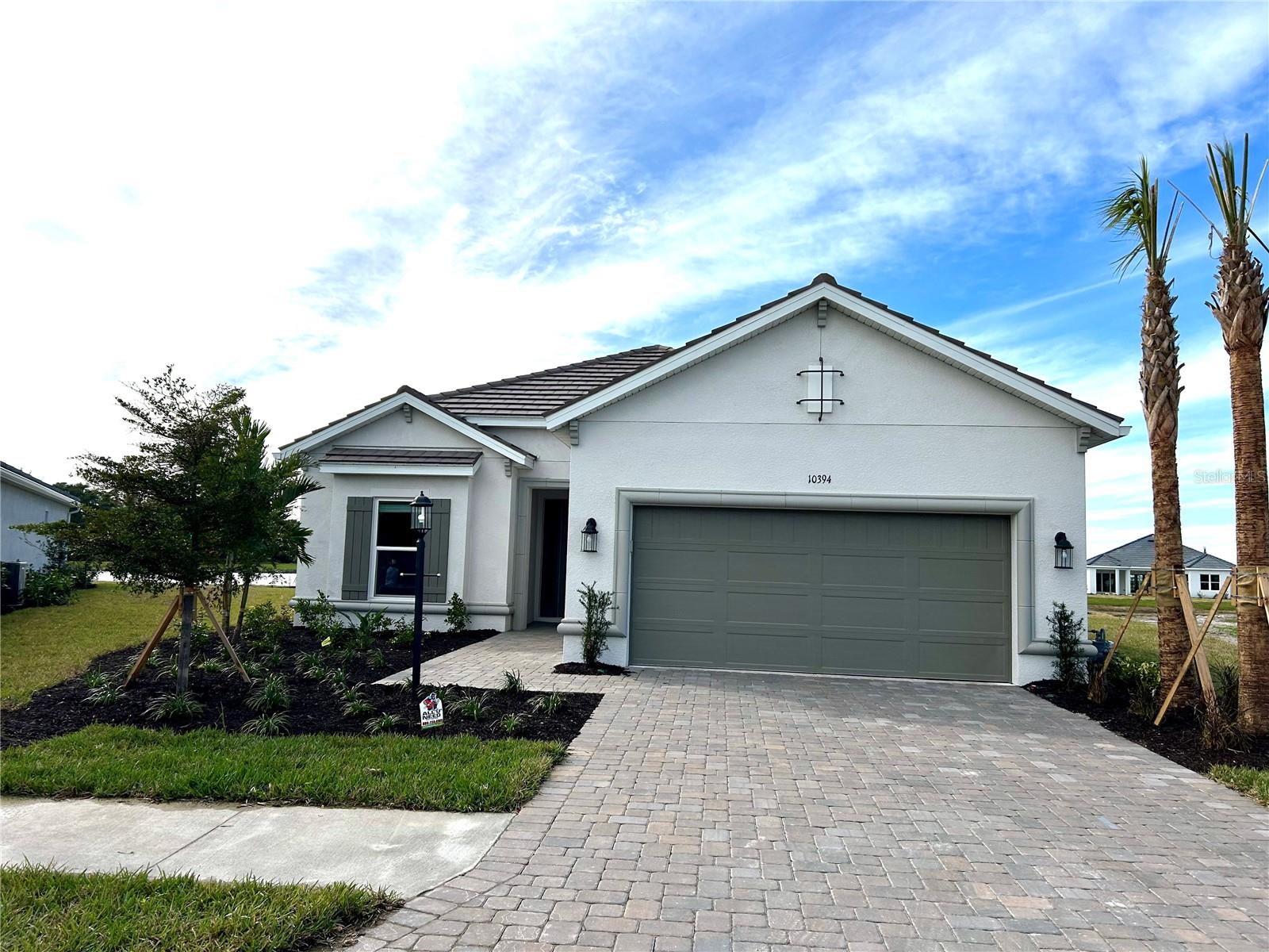 Brand new construction home in new community of Skye Ranch South Off of Clark Road. Wow what a nice gated community that has so much to offer for every lifestyle. The amenities are very upscale with lots to do, even 25 miles of trails to explore. This White on White home with soothing accents and huge gourmet kitchen where everyone will gather at the oversized quartz island. This turnkey furnished home with all NEW EVERYTHING will be a delight to stay. Nice lake, sunset and distance preserve views from kitchen, living, master bedroom and over sized screened lanai. Owner will consider a longer term rental, property is still available for the 2026 prime season.