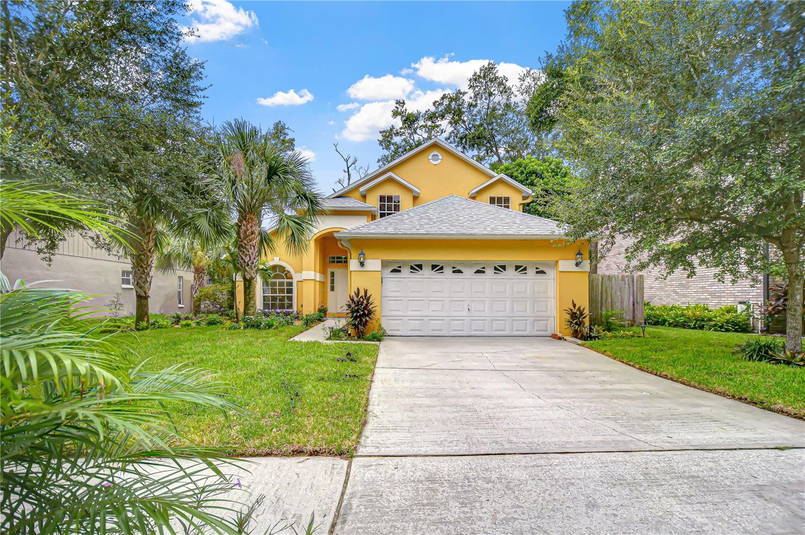 One or more photo(s) has been virtually staged. Welcome to your dream home near ZooTampa at Lowry Park!
This beautifully maintained 3 bedroom, 2.5 bath home with a versatile loft flex space offers the perfect blend of comfort, function, and curb appeal. Tucked away on a quiet cul-de-sac, it boasts a 3 year old roof, two-car garage and a large, fenced backyard—a true oasis with lush landscaping, plenty of room for entertaining, and space for a playset or your furry family members.
Inside, the home greets you with soaring ceilings in the living room, creating a bright and airy atmosphere that feels grand yet inviting. The primary suite is conveniently located downstairs and features a private ensuite bath plus sliding doors leading directly to the backyard, perfect for morning coffee or evening relaxation. Upstairs, you’ll find two spacious bedrooms and a loft flex space that can be used as a home office, playroom, or media area.
The location can’t be beat—just minutes from Busch Gardens, ZooTampa at Lowry Park, the university, and close to shopping, dining and more!
This home truly checks all the boxes for families looking for space, style, and a great neighborhood. Don’t miss your chance—schedule your private tour today!